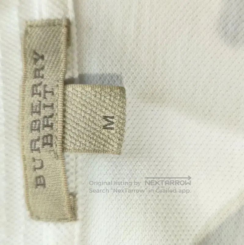 Burberry Burberry White Cotton Women's T-Shirt. Size M / US 6-8 / IT 42-44 - 3 Thumbnail