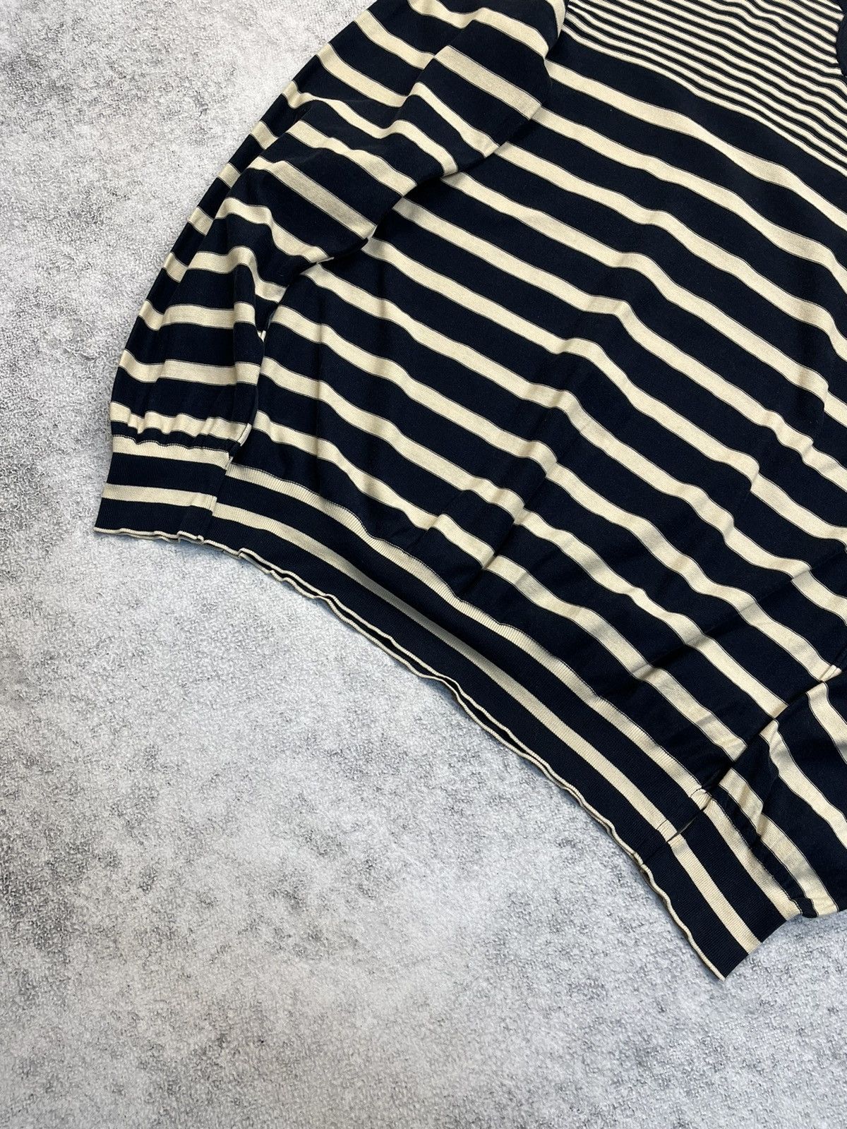 Moncler Moncler striped sweatshirt Jumper Maglione Tricot Girocollo Size US XL / EU 56 / 4 - 5 Thumbnail