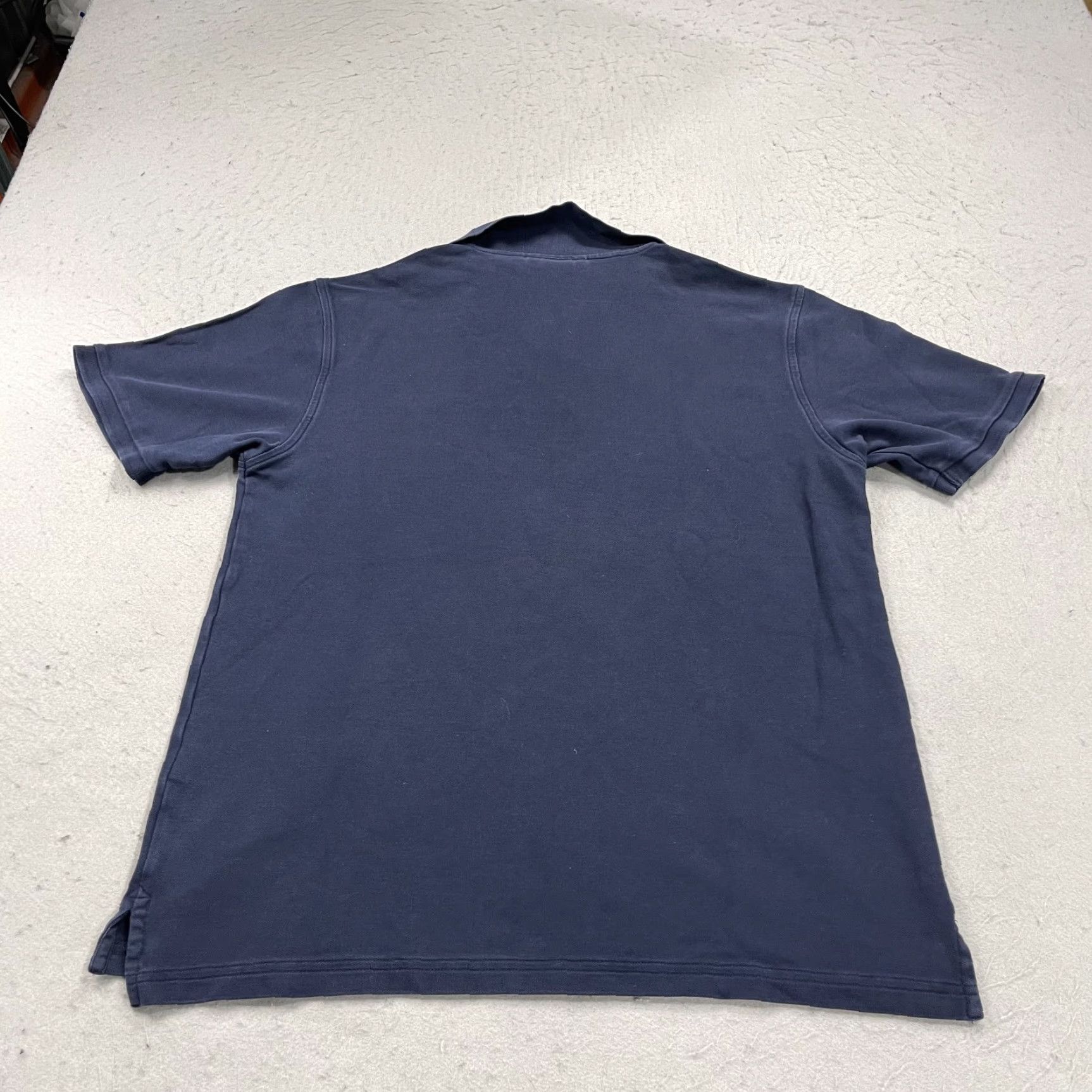 Psycho Bunny Psycho Bunny Polo Shirt Mens XL Navy Blue 100% Pima Cotton Logo Polo Shirt Casual Button Front Neckline Collared Short Sleeve Size US XL / EU 56 / 4 - 5 Thumbnail