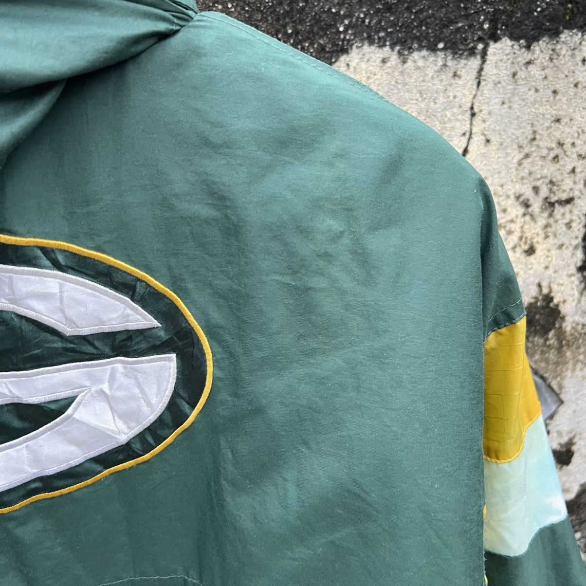 NFL “VINTAGE 90s” NFL PACKERS ZIP UP JACKET Size US XL / EU 56 / 4 - 13 Thumbnail