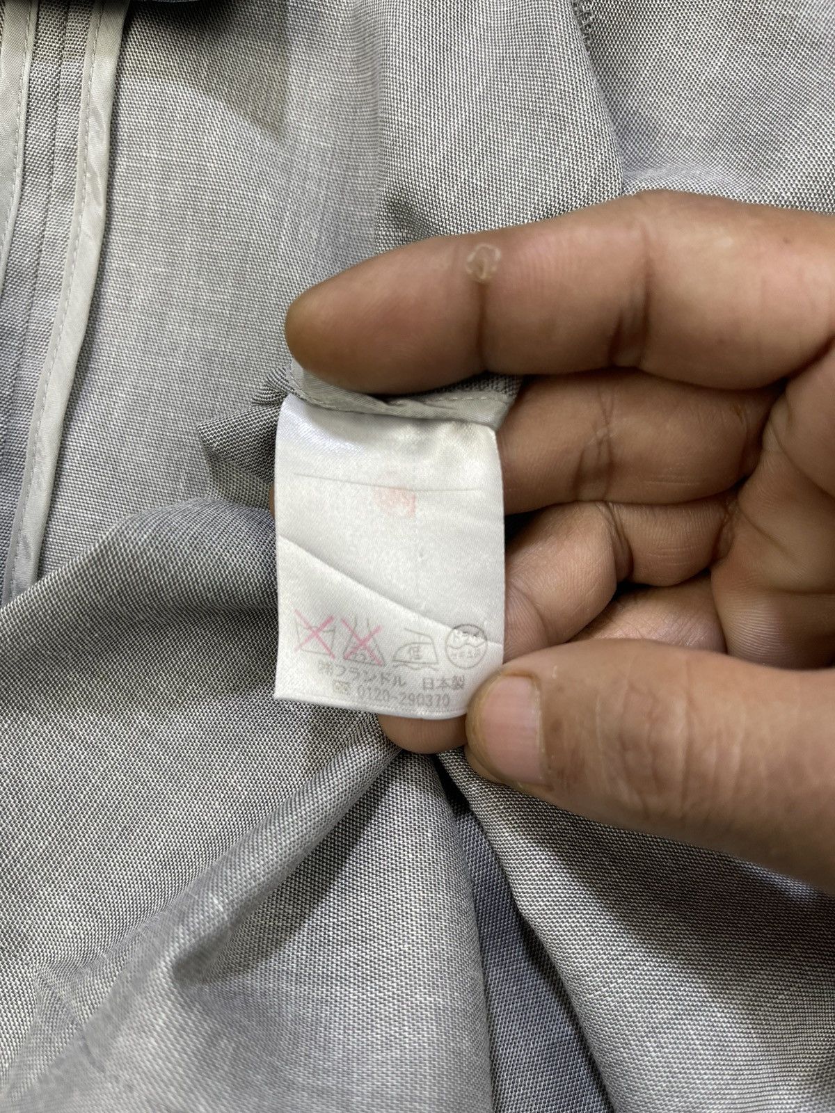 Yohji Yamamoto Ined Single Breasted Blazers Size S / US 4 / IT 40 - 13 Thumbnail
