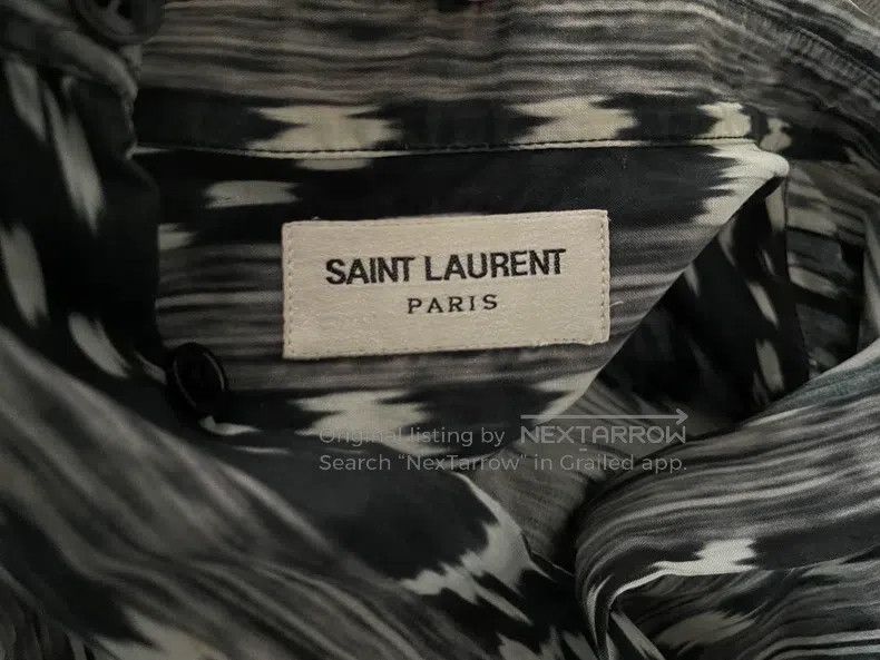 Saint Laurent Paris Saint Laurent Paris size 41 Gypsy Abstract Love Shirt Size US L / EU 52-54 / 3 - 4 Thumbnail