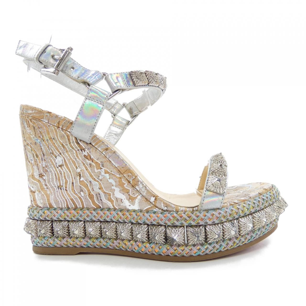 Christian Louboutin Christian Louboutin Christian Louboutin Leather Sandals Leather Shoes DUTY FREE for USA Size ONE SIZE - 1 Thumbnail