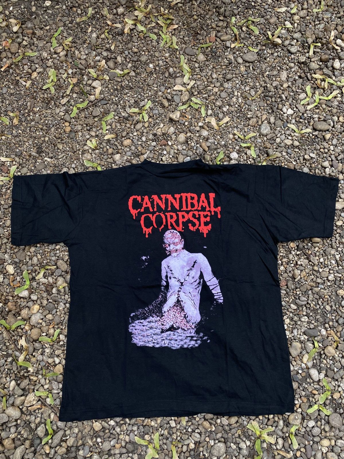 Band Tees × Vintage Vintage Cannibal Corpse Rock T-Shirt Size US XXL / EU 58 / 5 - 1 Thumbnail
