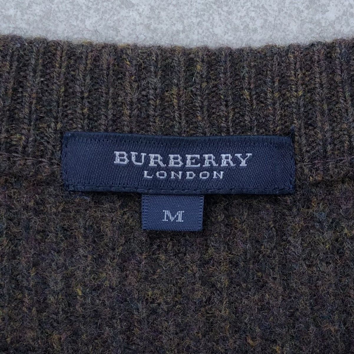 Burberry Burberry London Nova Check Elbow Patch Wool Sweatshirts Size US M / EU 48-50 / 2 - 13 Thumbnail