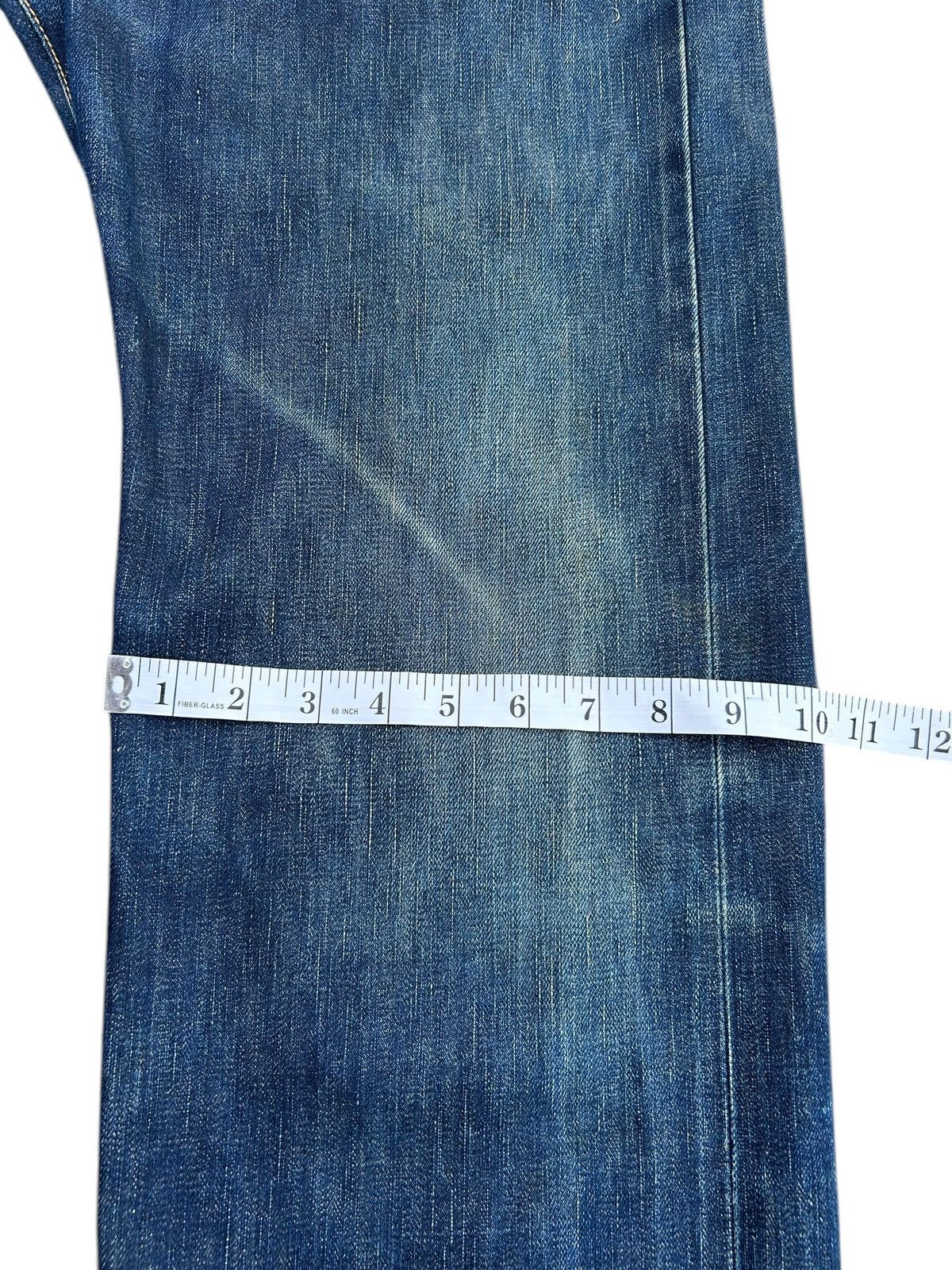 Kapital Vintage Edwin 505X Selvedge Distressed Denim Jeans Size US 32 / EU 48 - 16 Thumbnail