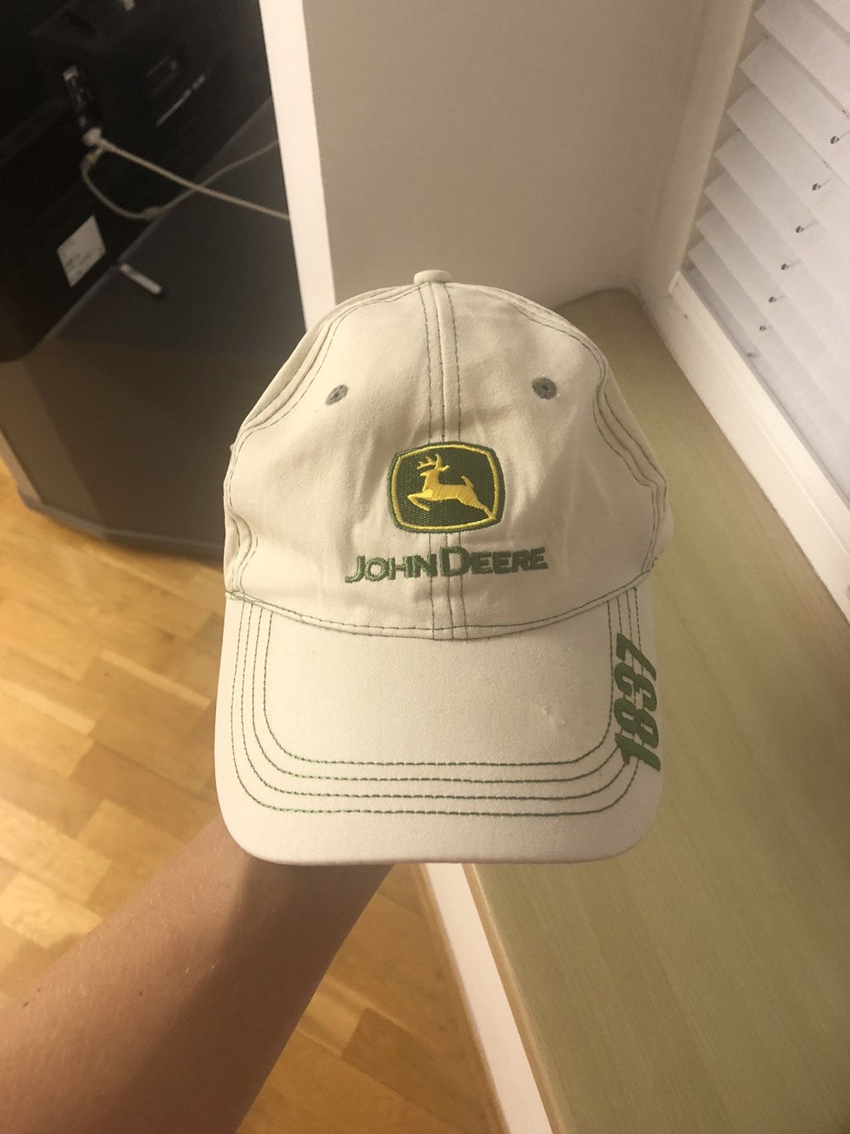 John Deere × Vintage JOHN DEERE CLASSIC LOGO VINTAGE HAT CAP Size ONE SIZE - 1 Thumbnail