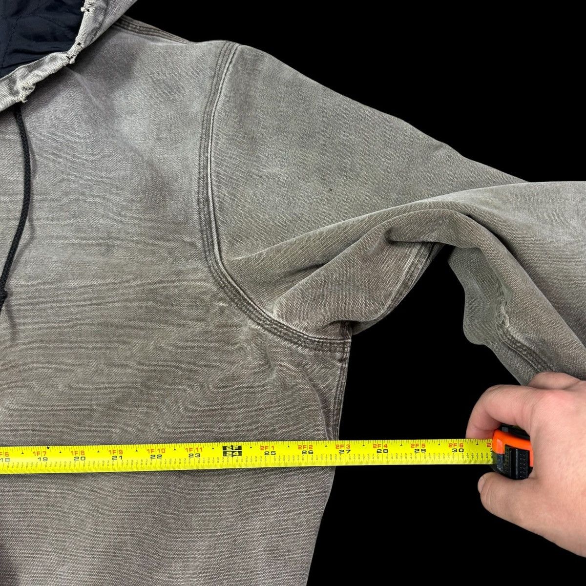 Carhartt Vintage 90s J06 CHT Faded Distressed Full Zip Jacket 2XL Size US XXL / EU 58 / 5 - 11 Thumbnail