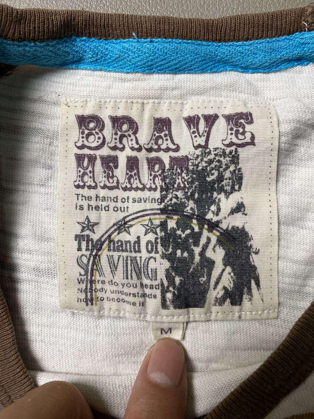 Beauty Beast × Hysteric Glamour × If Six Was Nine Brave Heart Poem Tshirt Size US M / EU 48-50 / 2 - 5 Thumbnail