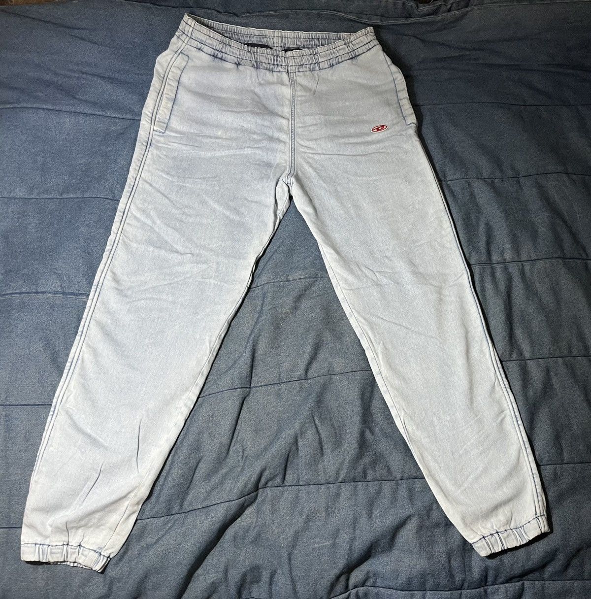 Diesel Tapered D-Lab Track Loose Denim pants Size US 30 / EU 46 - 1 Thumbnail