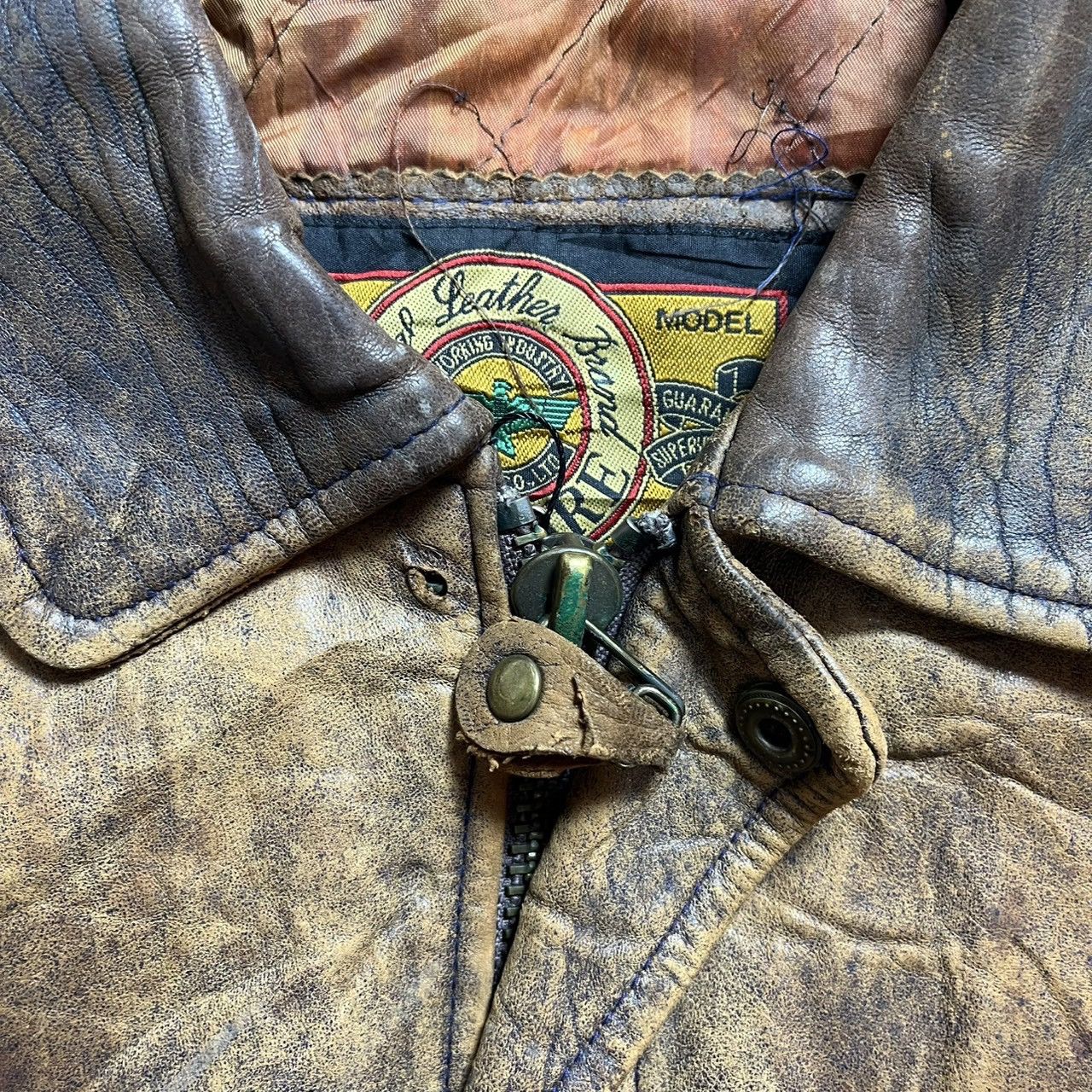 Leather B Spare Leather Jacket Size US L / EU 52-54 / 3 - 18 Thumbnail