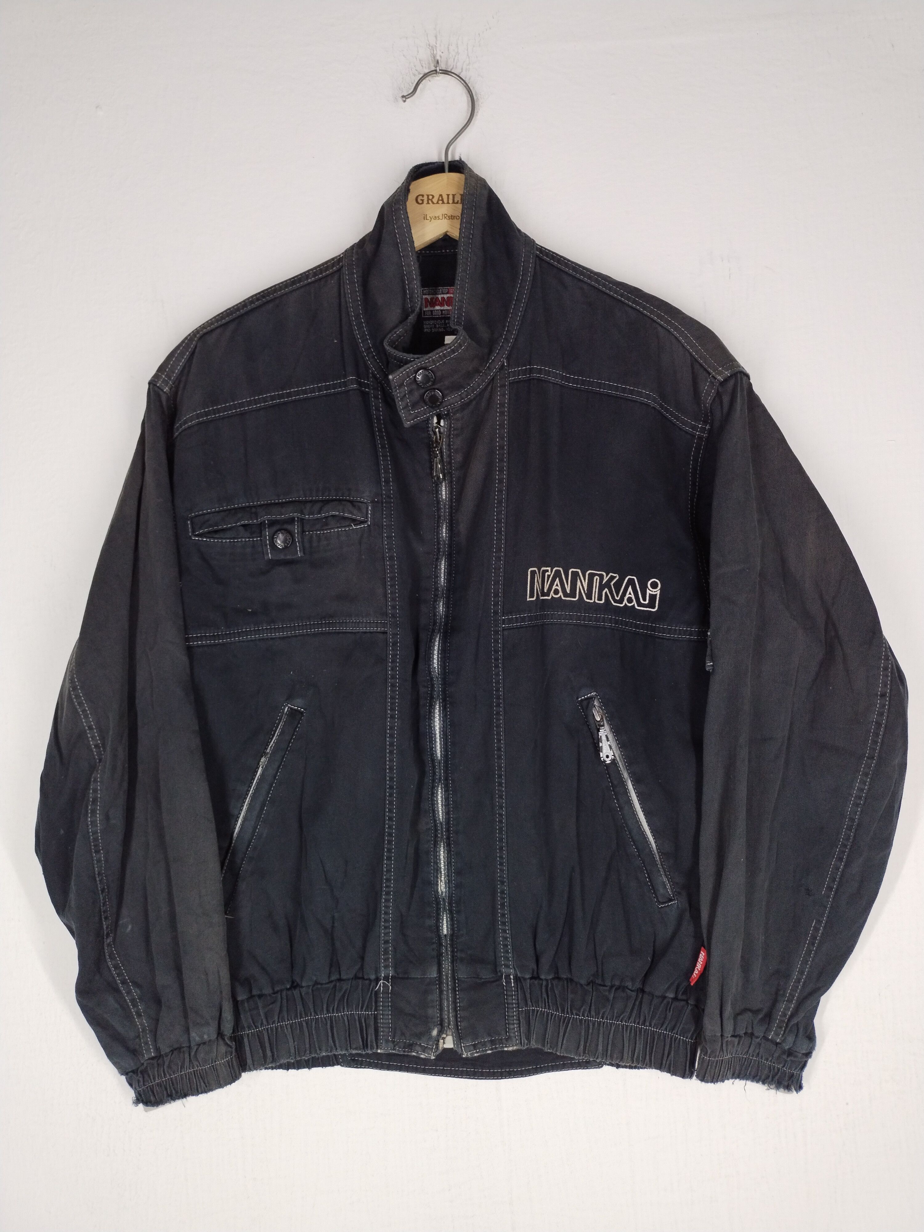 Fox Racing Vtg Nankai Motorcycle Jacket Racing Biker Jacket Size US M / EU 48-50 / 2 - 4 Thumbnail