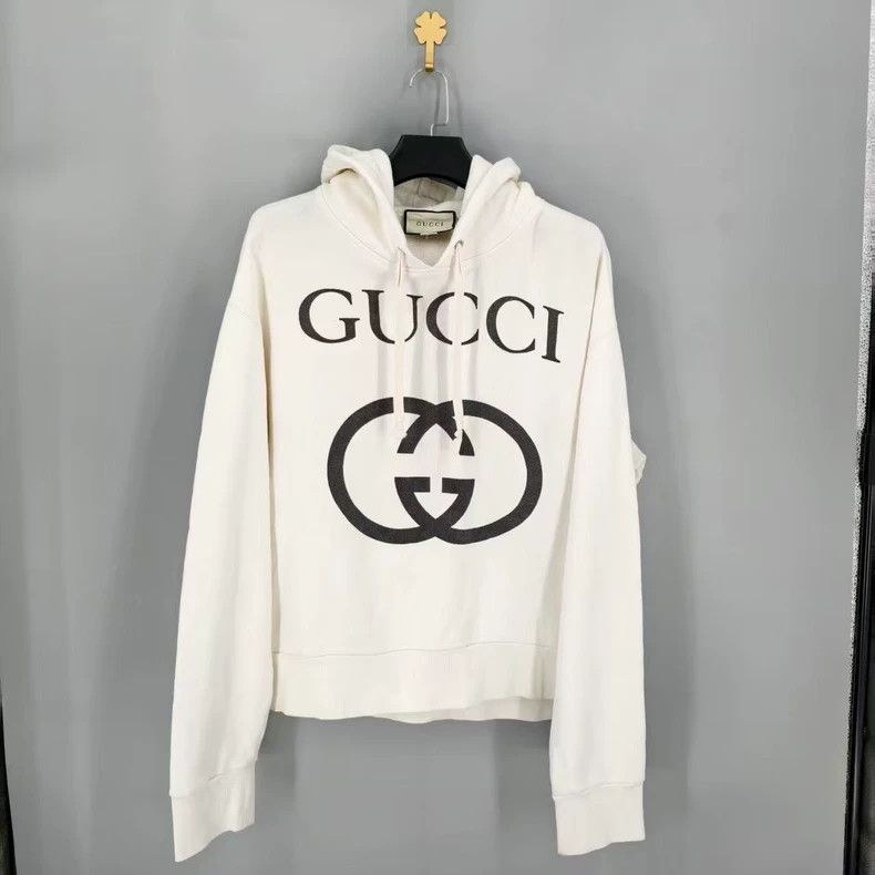 Gucci Gucci Double-ring logo hoodie Size US M / EU 48-50 / 2 - 1 Thumbnail