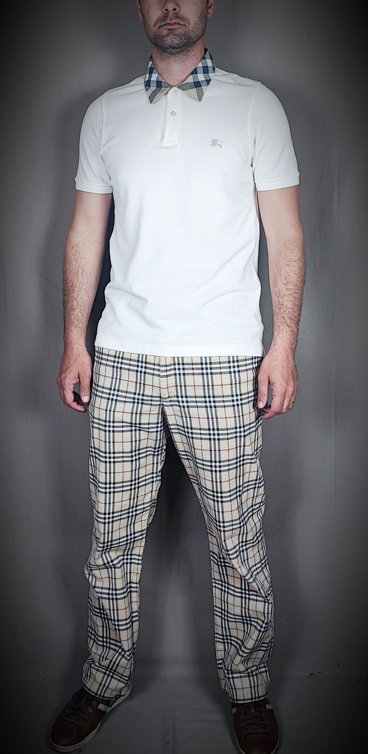 Burberry Burberry Polo S white Size US S / EU 44-46 / 1 - 4 Thumbnail