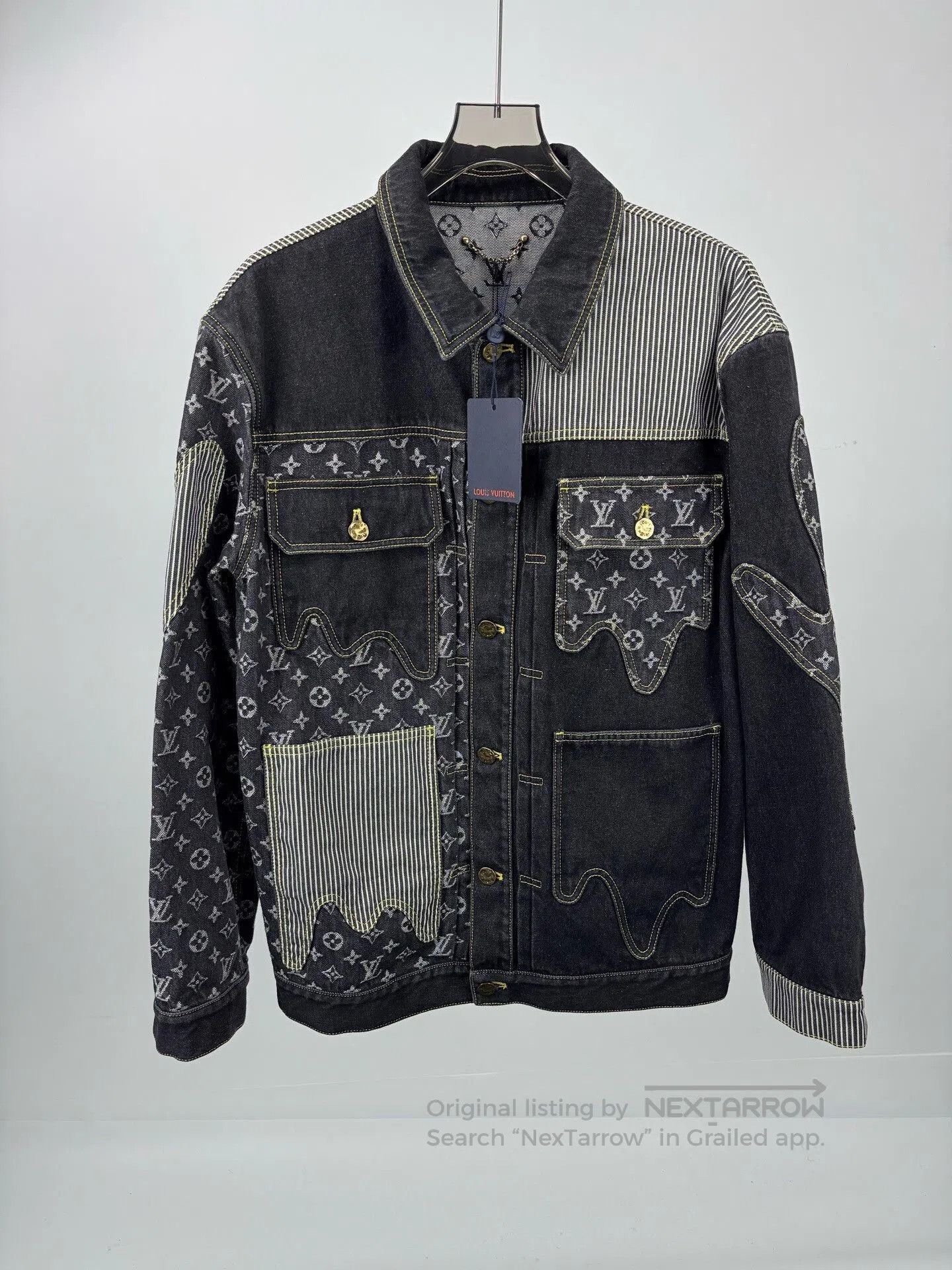 Louis Vuitton Louis Vuitton LV Nigo Denim Jacket. Size US M / EU 48-50 / 2 - 1 Thumbnail