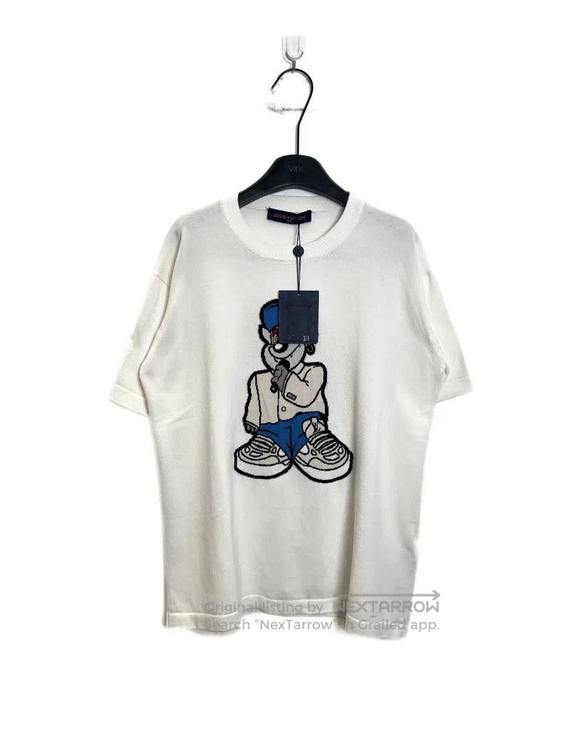 Louis Vuitton Louis Vuitton Cartoon singing bear embroidered short sleev Size US M / EU 48-50 / 2 - 1 Thumbnail