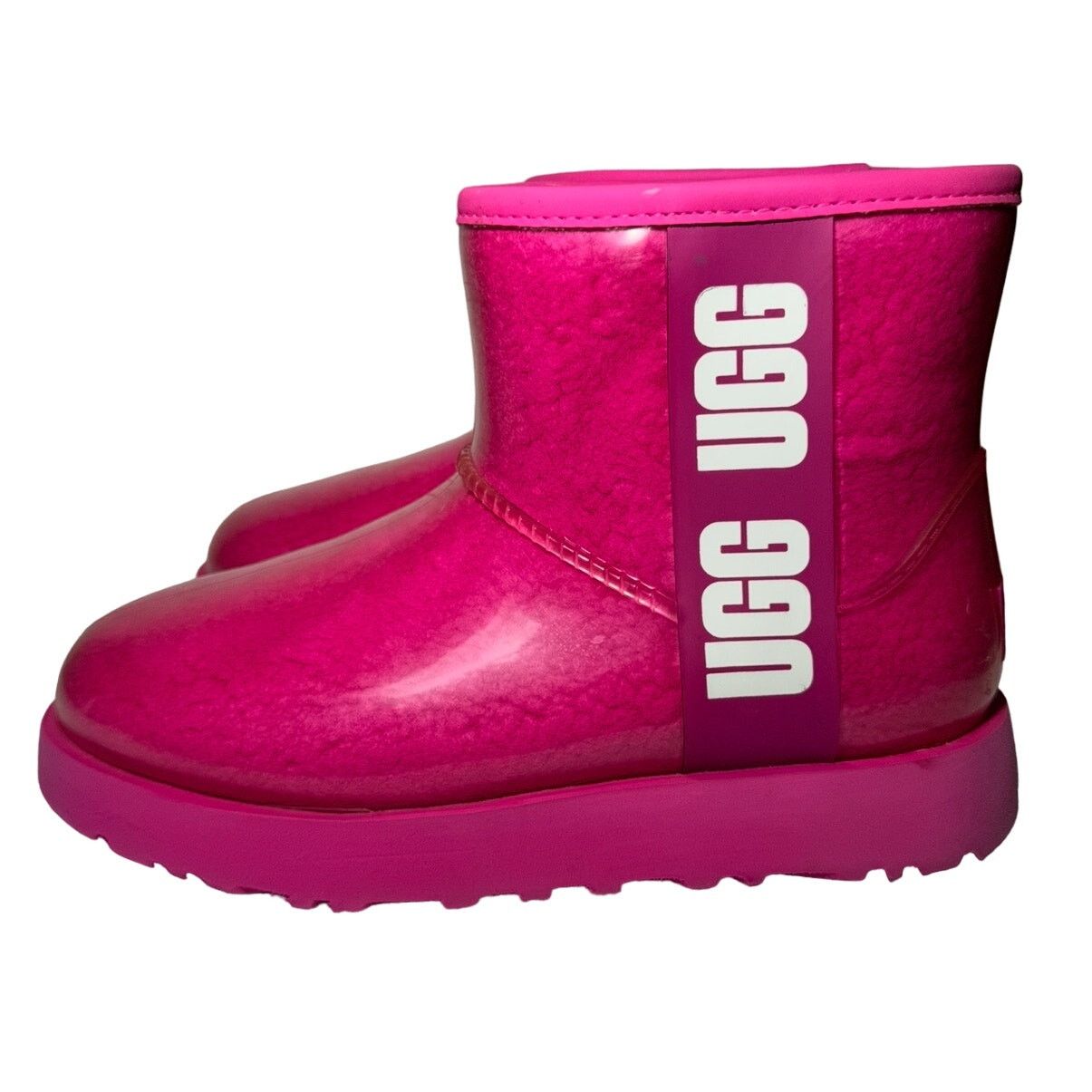 Ugg UGG CLASSIC CLEAR MINI DRAGON FRUIT BOOTS - WOMEN'S Size US 5 / EU 37 - 2 Thumbnail