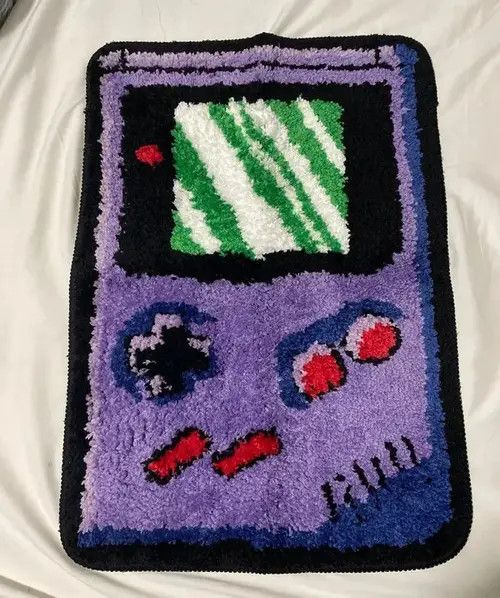 Designer 90cmX60cm Gaming Console Soft Rug Size ONE SIZE - 1 Thumbnail