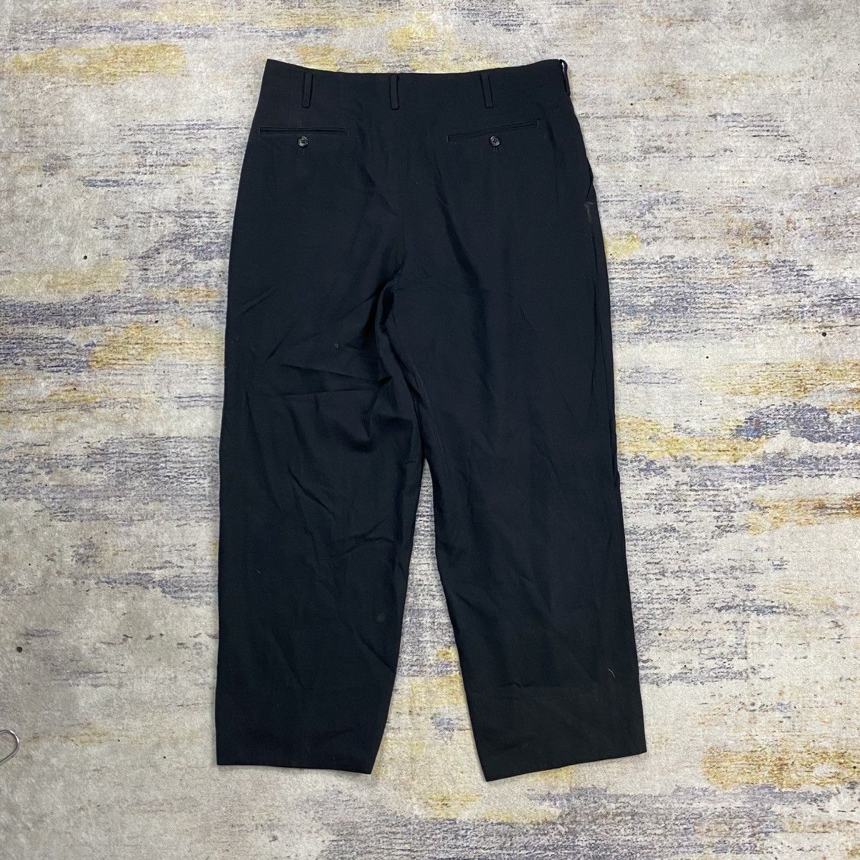 Yohji Yamamoto Yohji yamamoto pour homme pleated pants Size US 34 / EU 50 - 2 Thumbnail