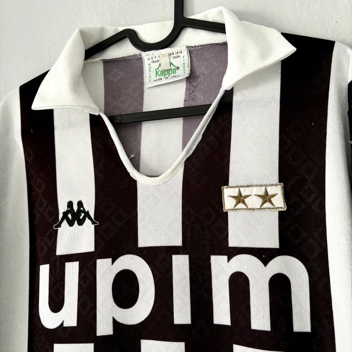 Kappa × Vintage 1989 1991 Juventus Italy Kappa Vintage Long Soccer Jersey Size US XL / EU 56 / 4 - 4 Thumbnail