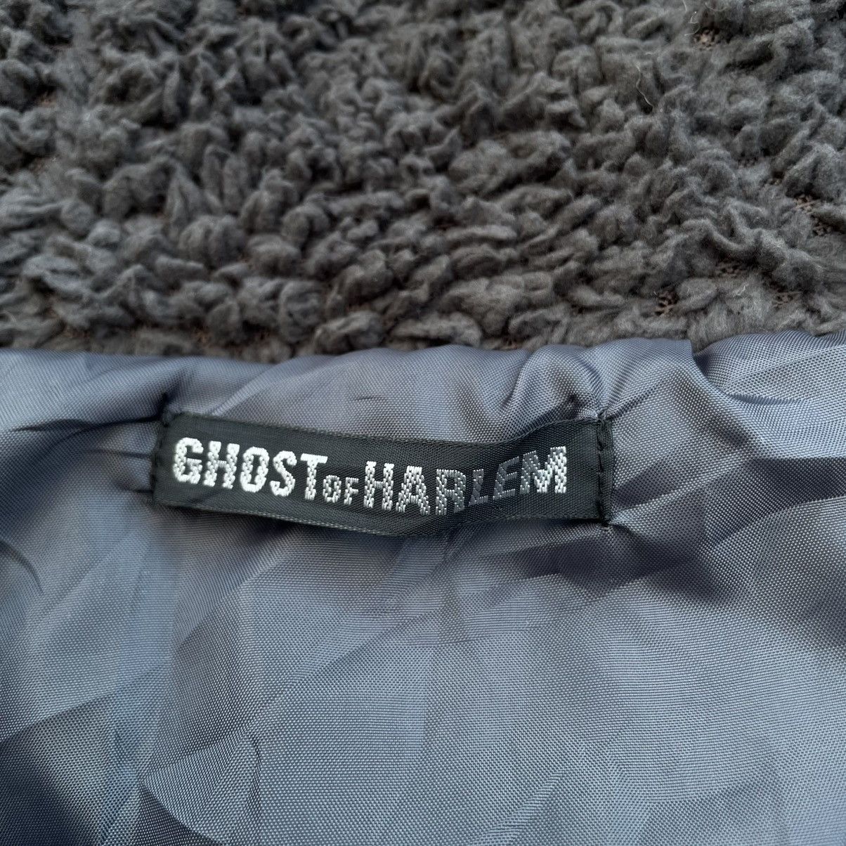 If Six Was Nine 🇯🇵☠️ GHOST OF HARLEM SKULL WORDING FLEECE DUFFLE JACKET Size US M / EU 48-50 / 2 - 9 Thumbnail