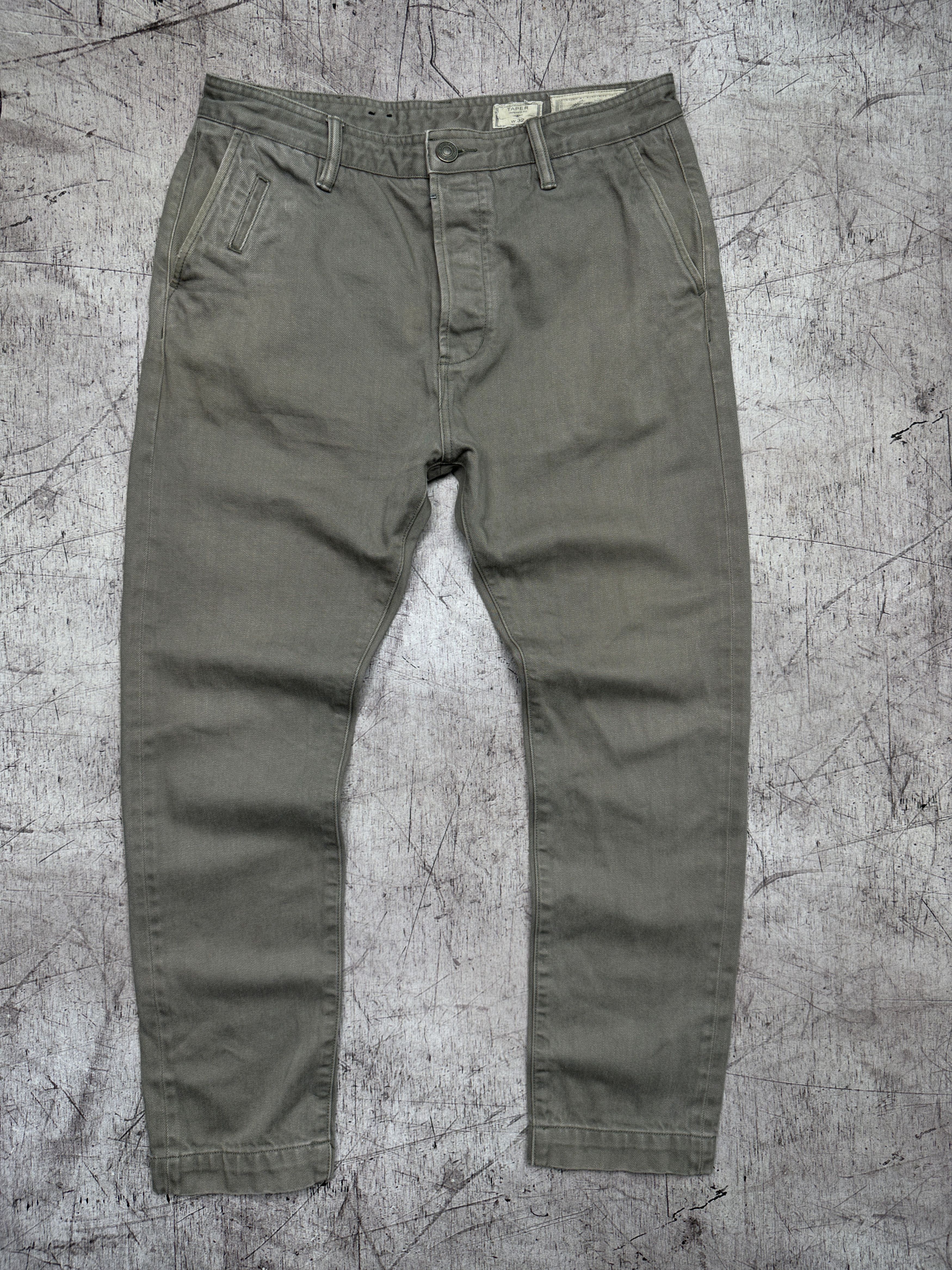 Allsaints Allsaints Mens Hiroshi Denim Pants Jeans Size US 32 / EU 48 - 1 Thumbnail