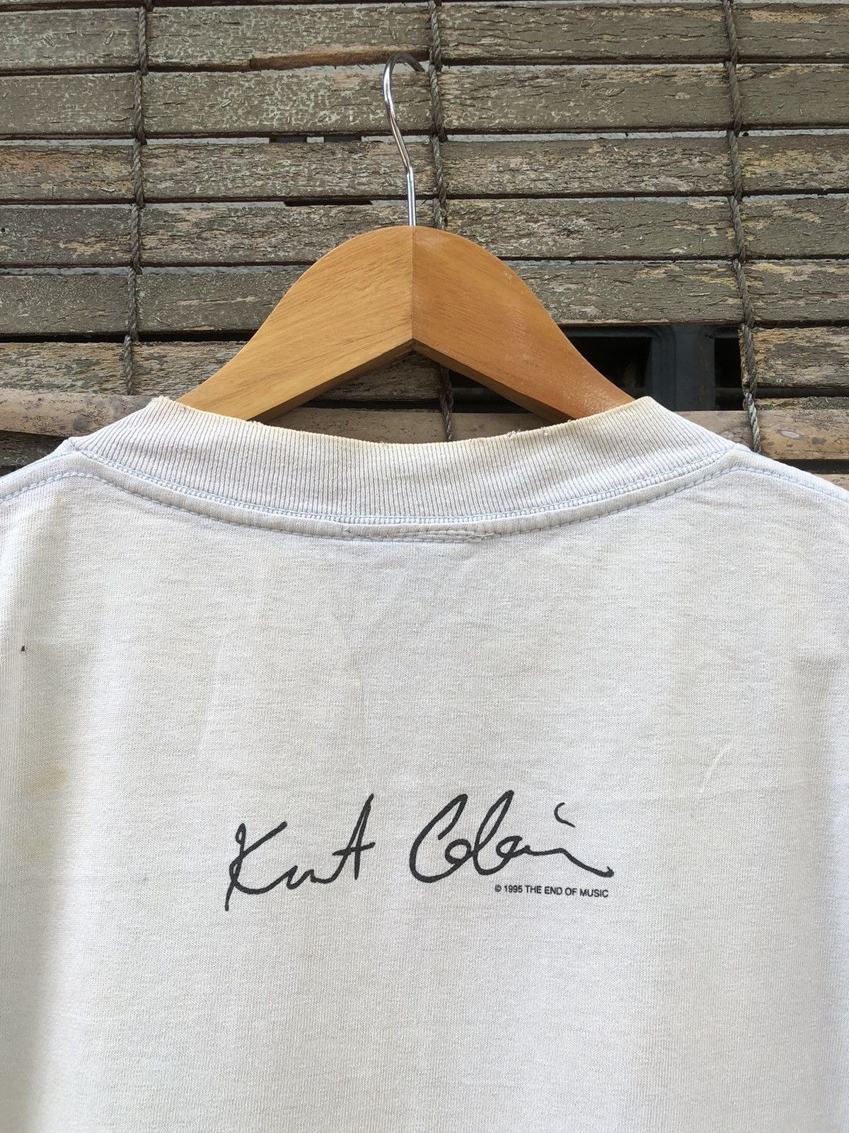 Band Tees RARE Vintage 90s Kurt Cobain Nirvana Band Tee Size US L / EU 52-54 / 3 - 12 Thumbnail