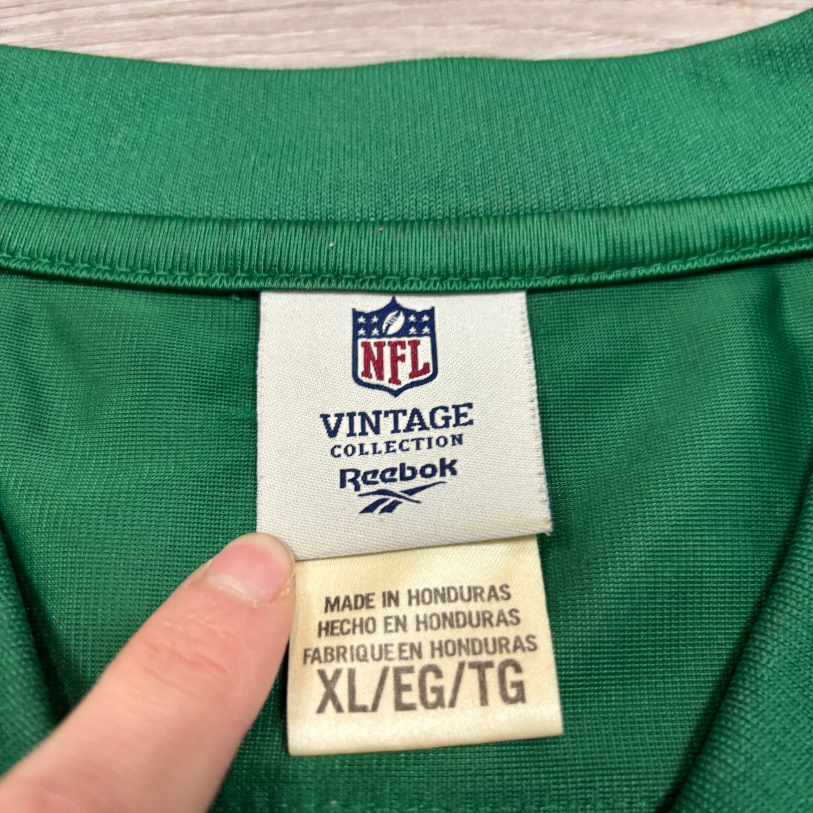 NFL × Reebok NFL Reebok Throwbacks 1968 NY Jets Joe Namath #12 Jersey XL Size US XL / EU 56 / 4 - 7 Thumbnail