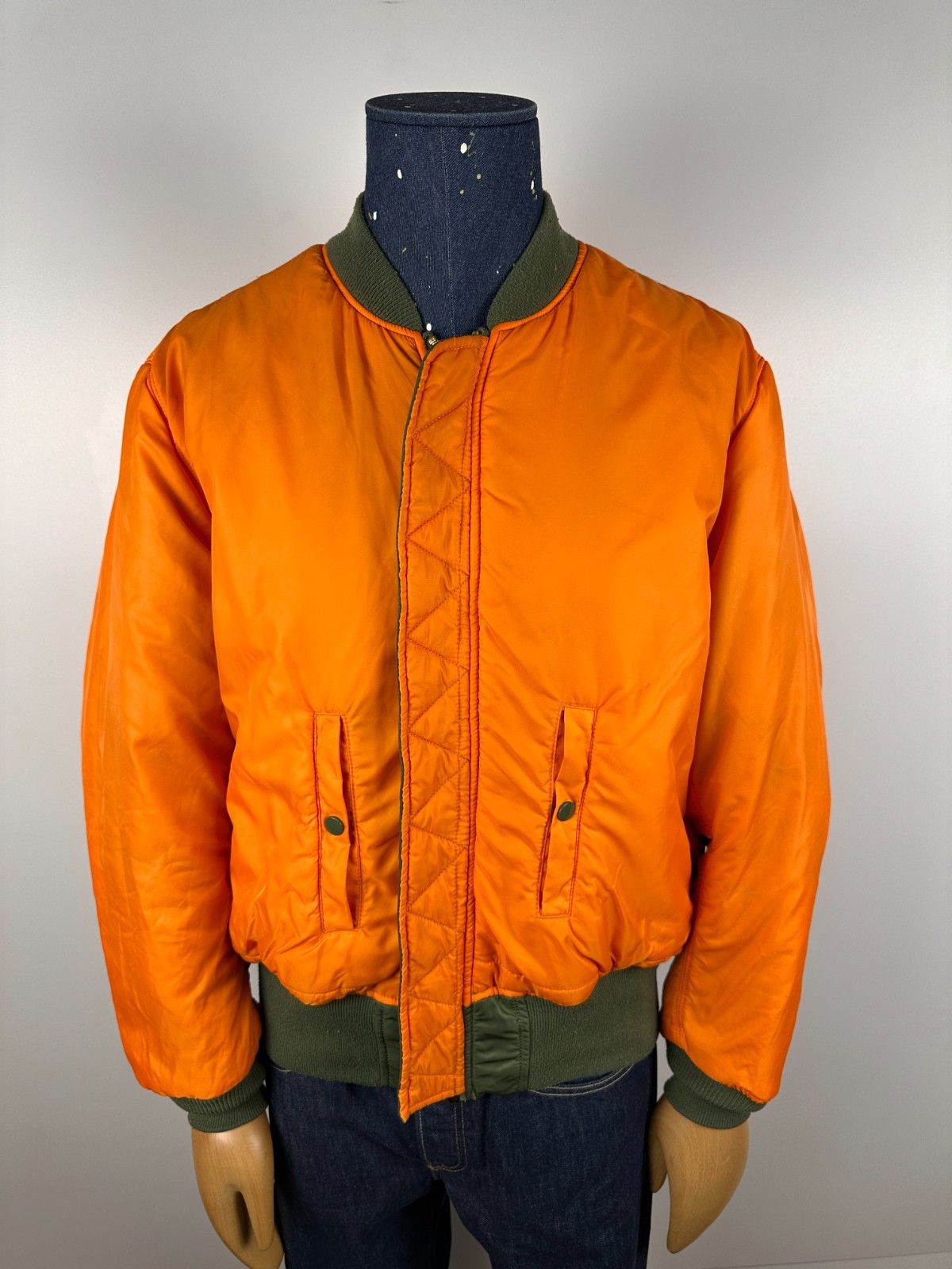 Alpha Industries Alpha Industries MA-1 Flyer Reversible Bomber Jacket L Size US L / EU 52-54 / 3 - 7 Thumbnail