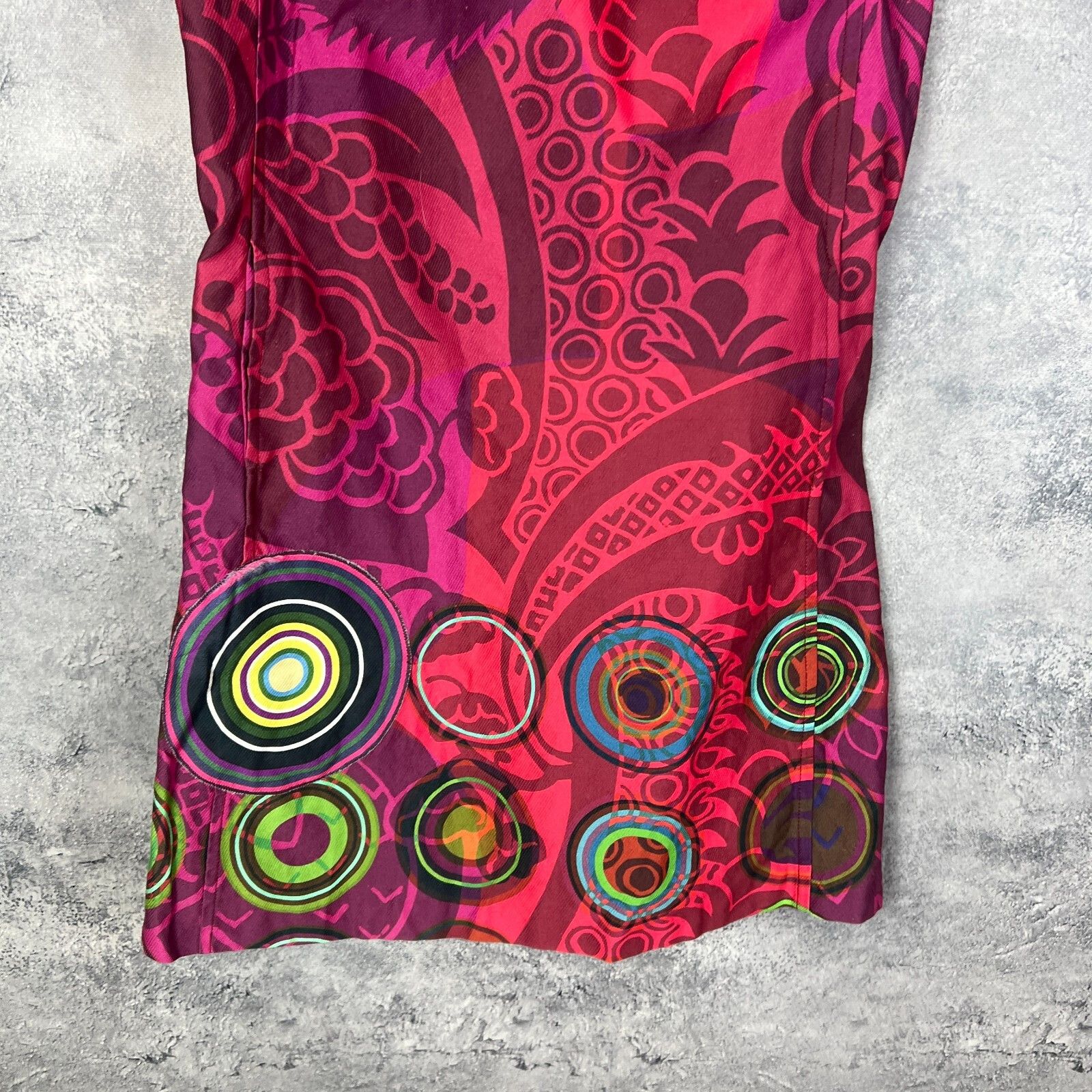 Desigual Desigual Dress Women's Size 38 Multicolor Sleeveless ` Size XS / US 0-2 / IT 36-38 - 3 Thumbnail