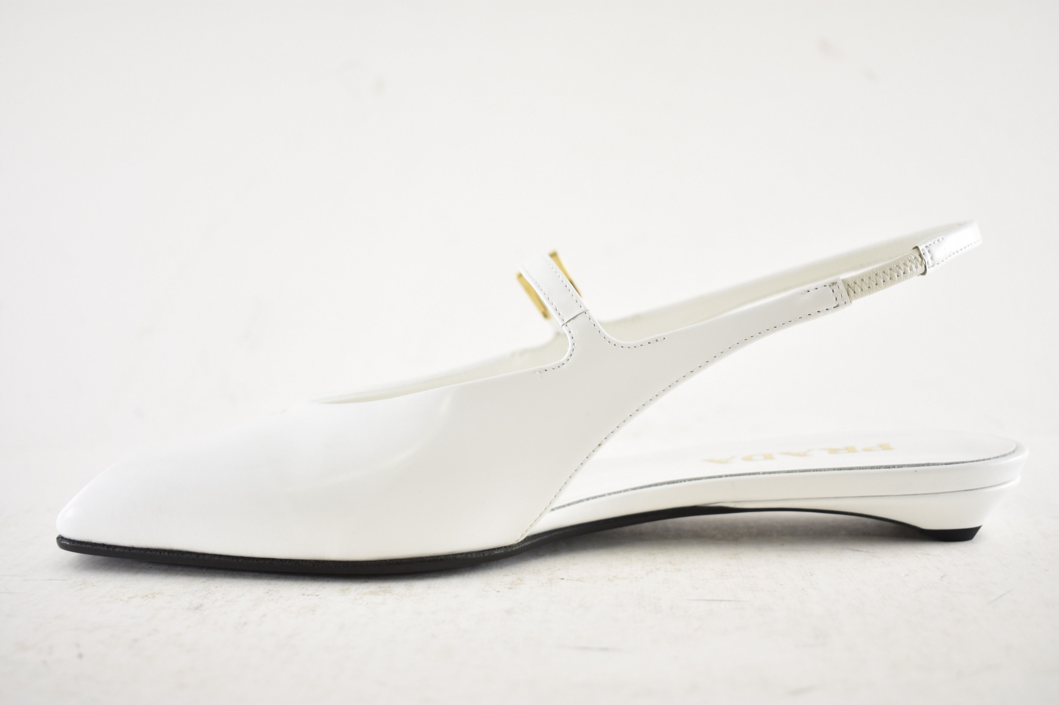 Prada Prada Leather Mary Jane Slingback Ballerina Ballet Flat 40 Size US 10 / IT 40 - 15 Thumbnail