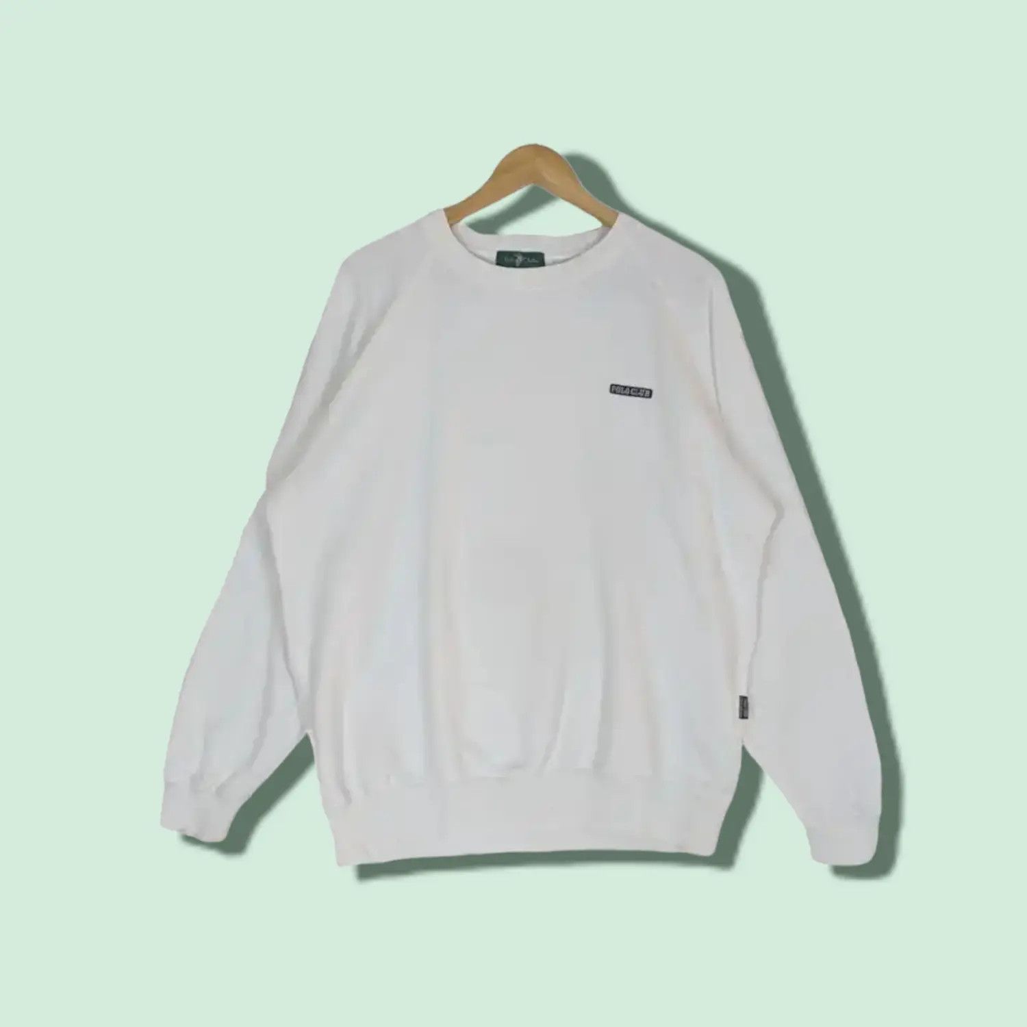 Japanese Brand × Vintage POLO CLUB Plain Crewneck Jumper Sweatshirt Size US XL / EU 56 / 4 - 1 Thumbnail