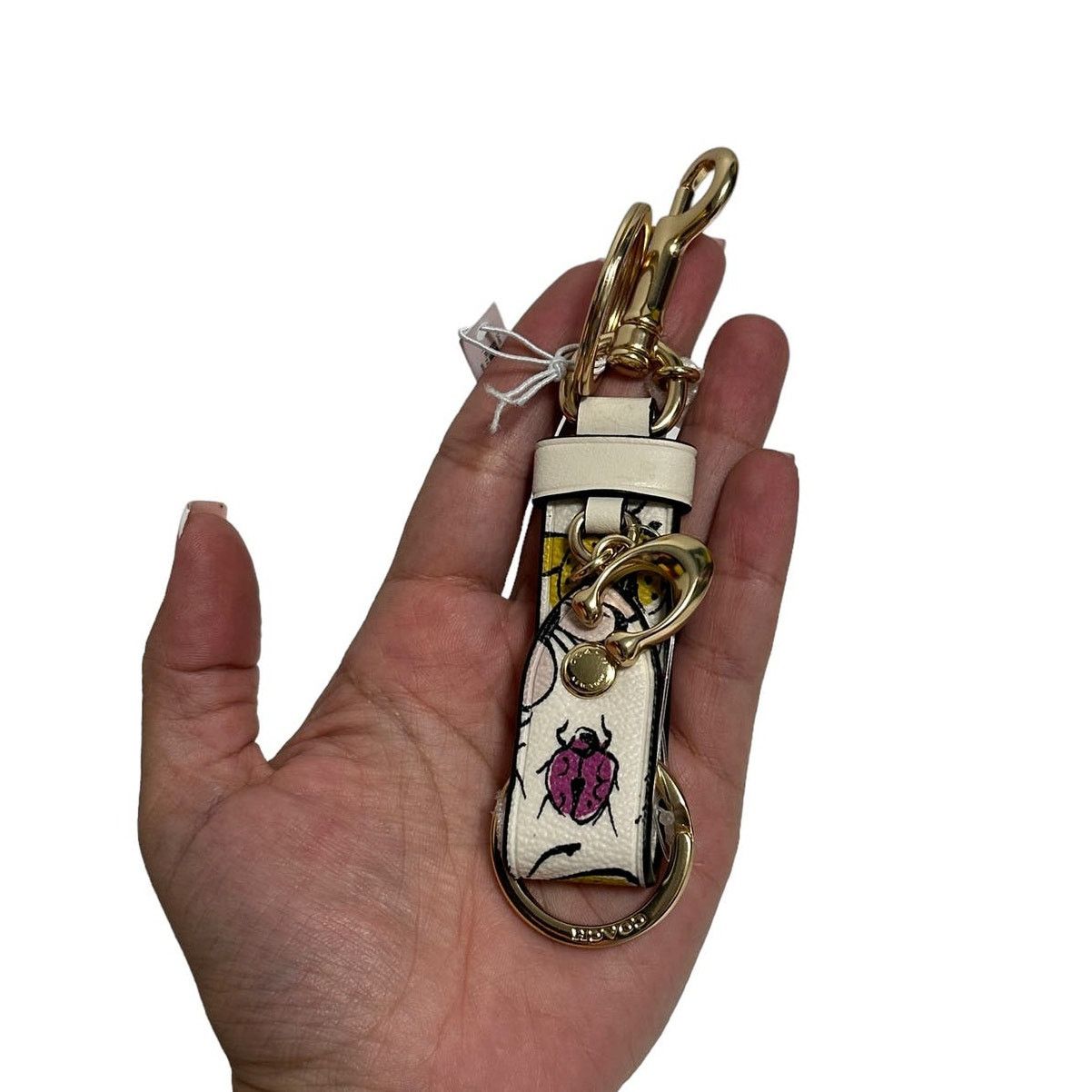 Coach Coach Trigger Snap Bag Charm With Creature Print Size ONE SIZE - 6 Thumbnail