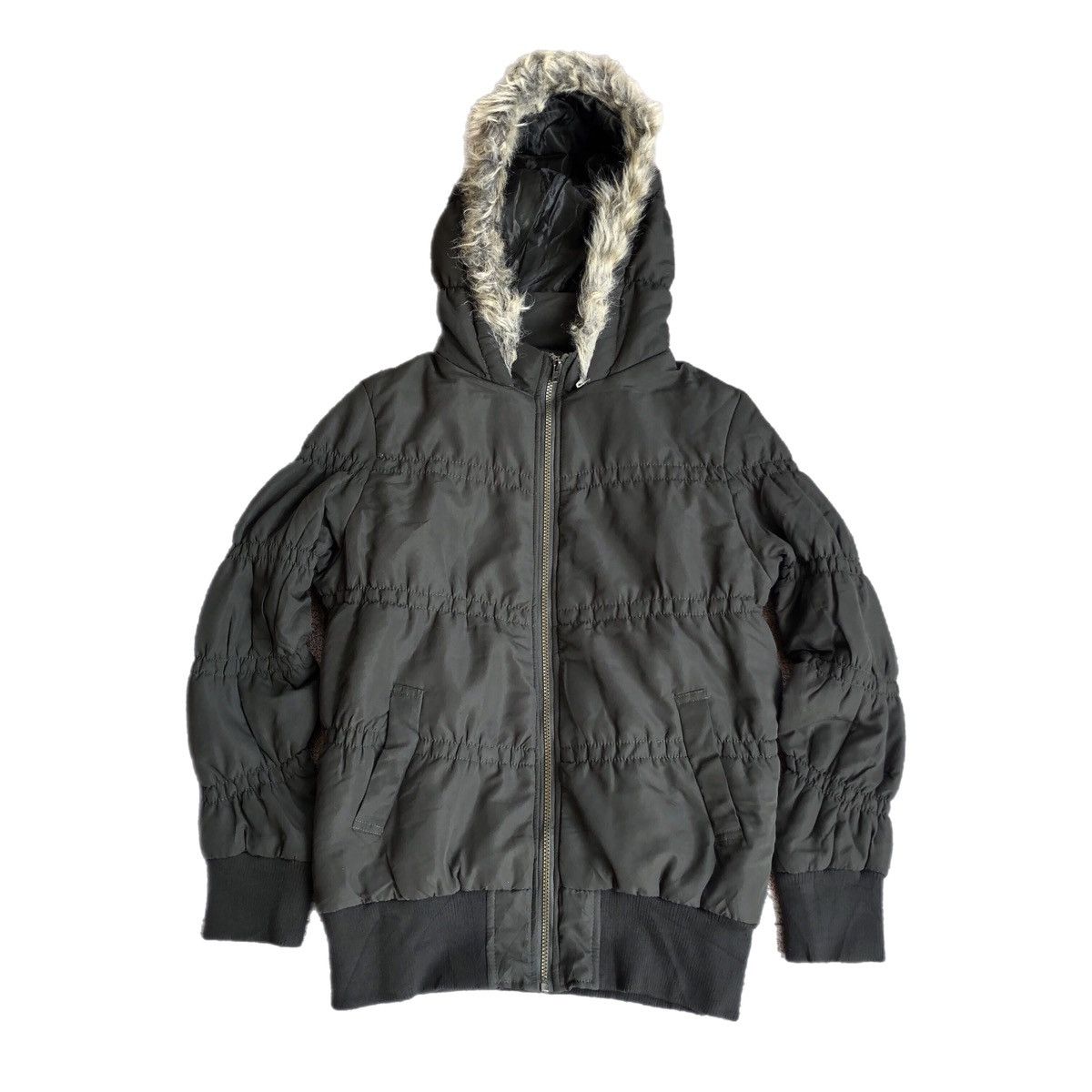 If Six Was Nine Blue Strive Puffer Fur Jacket Size US M / EU 48-50 / 2 - 1 Thumbnail