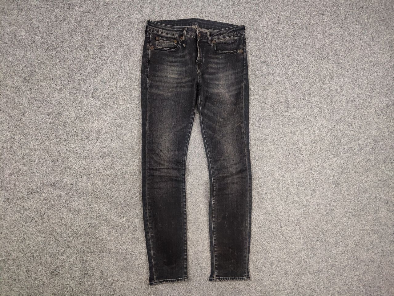 R13 R13 Design Alison Skinny Howell Light Faded Denim Jeans Size 27" / US 4 / IT 40 - 2 Thumbnail
