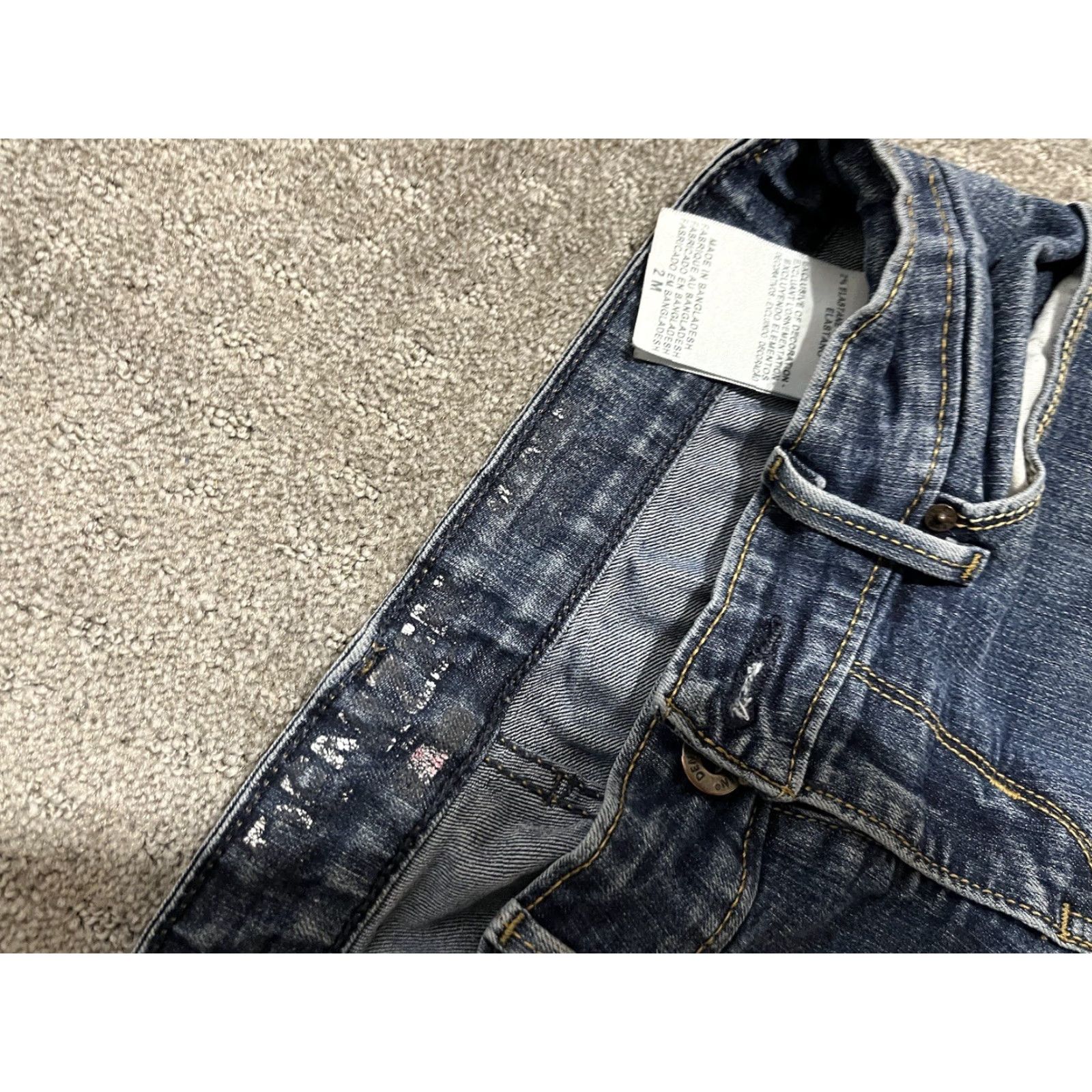 Levi's Levi's Womens Skinny Jeans Size 2 Blue Denim Ankle Pants Casual Modern Size 26" / US 2 / IT 38 - 6 Thumbnail