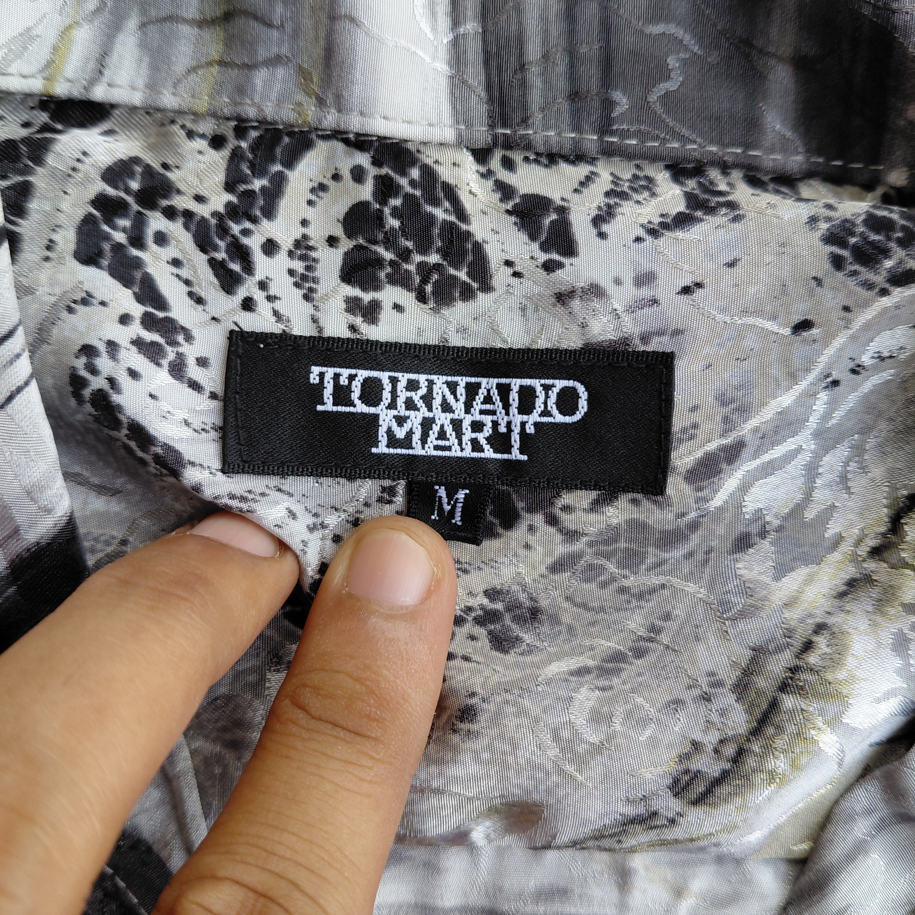 Tornado Mart Tornado Mart Silk Shirt Size US M / EU 48-50 / 2 - 3 Thumbnail