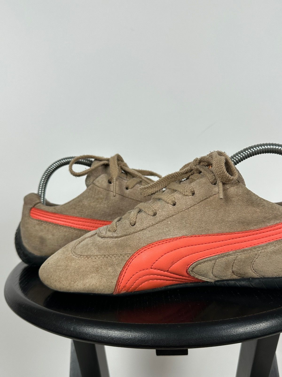 Puma Vintage Puma Speedcat Sand Suede/Leather Y2K Sneakers Size US 9 / IT 39 - 17 Thumbnail