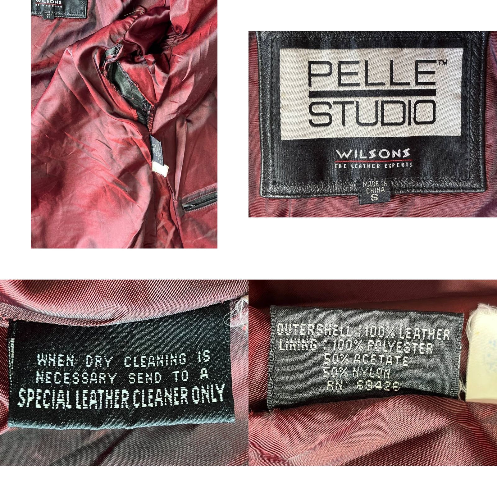 Vintage VINTAGE Pelle Studio Jacket Women S Black Leather Long Sleeve Button Short Outer Shell Leather Solid Polyester Lining Casual Basic Jacket Size S Size S / US 4 / IT 40 - 9 Thumbnail