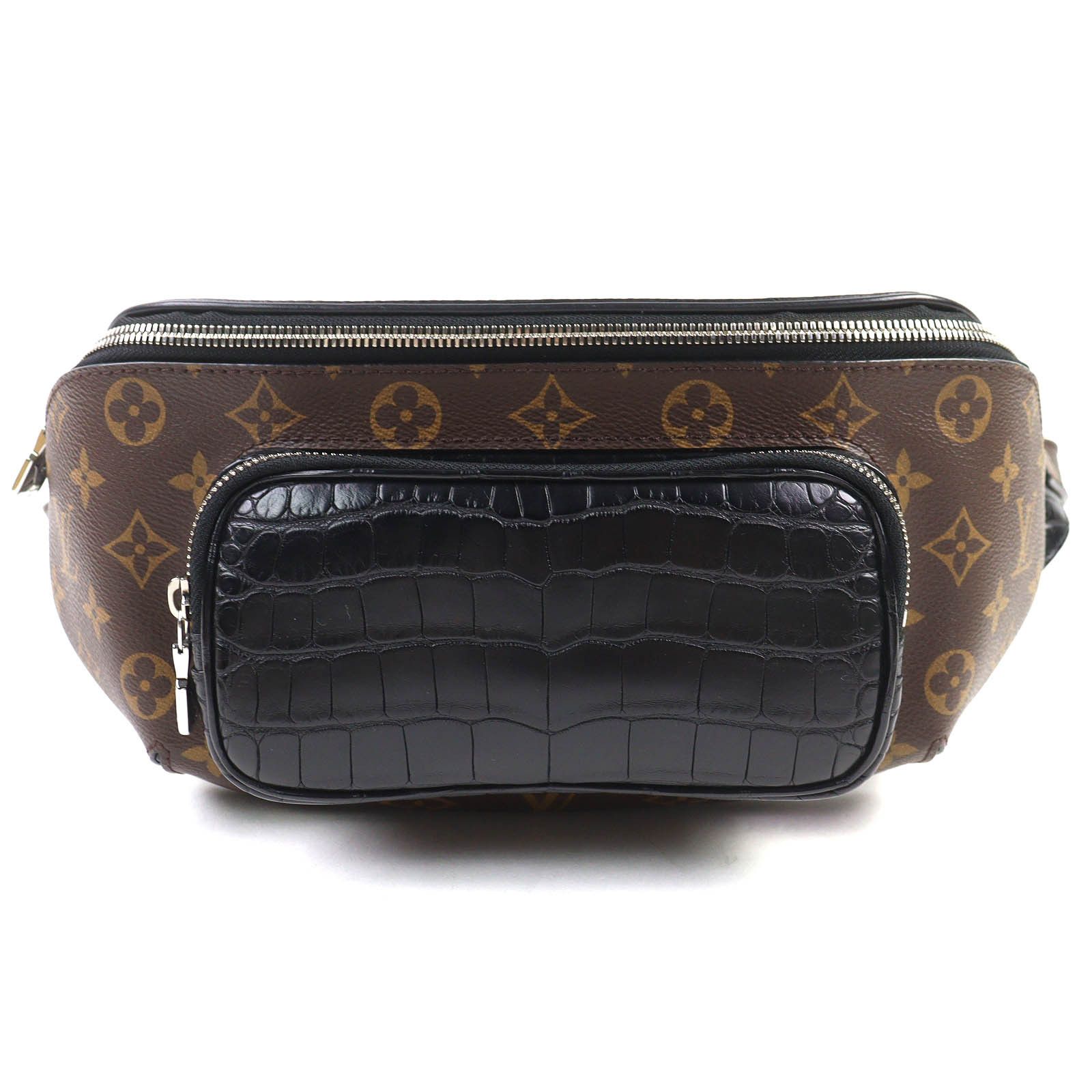 Louis Vuitton Louis Vuitton Sling Bag Monogram Bum Bag Textile Belt Bag N96217 DUTY FREE for USA