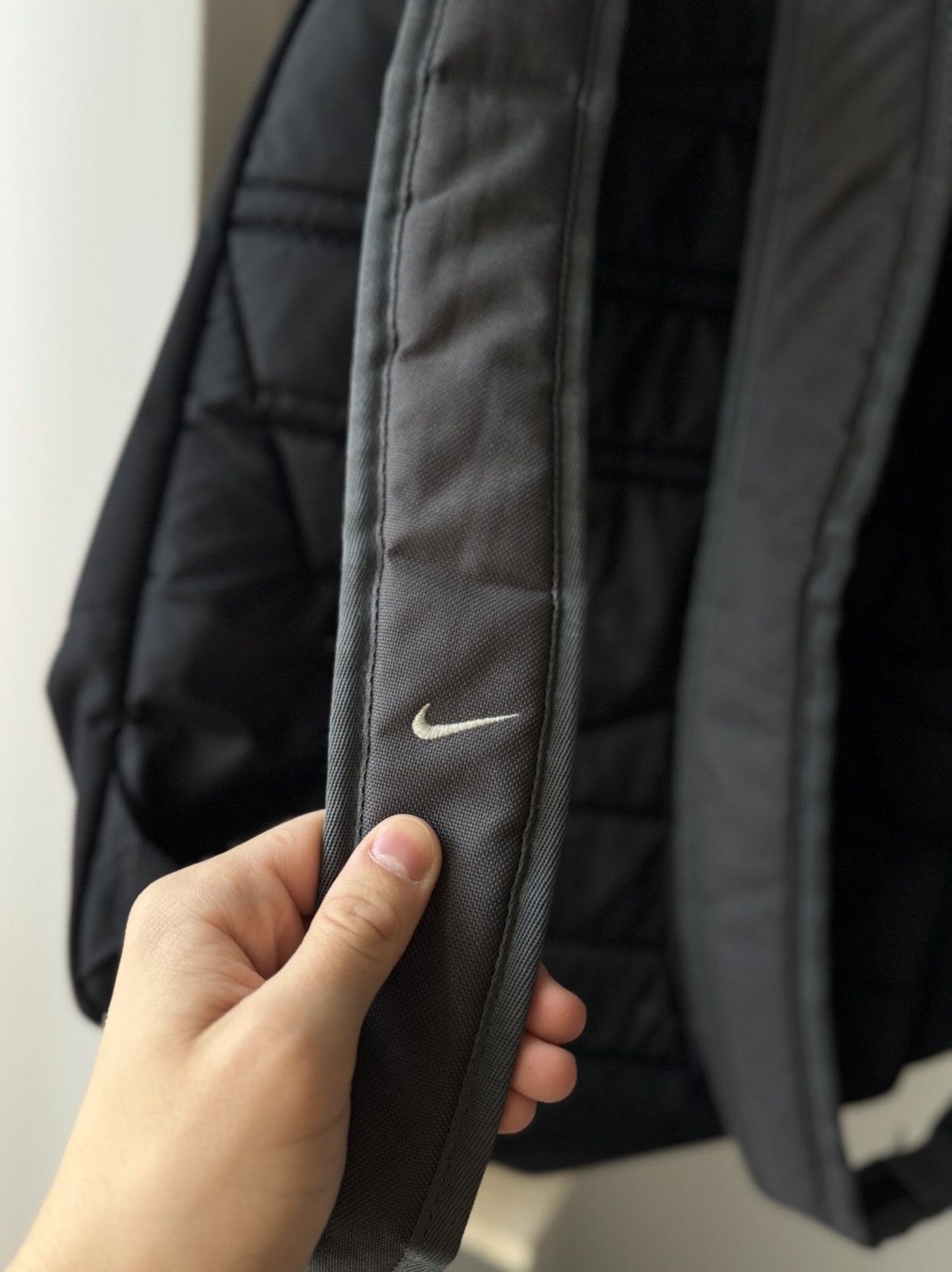 Nike × Vintage Nike Bagpack Vintage Big Swoosh Y2K Size ONE SIZE - 13 Thumbnail