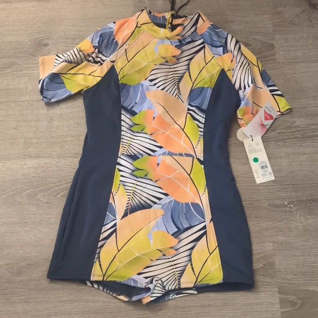 Other Calia desert Flora Peri dusk zip back paddle suit size 10 Size ONE SIZE - 2 Thumbnail