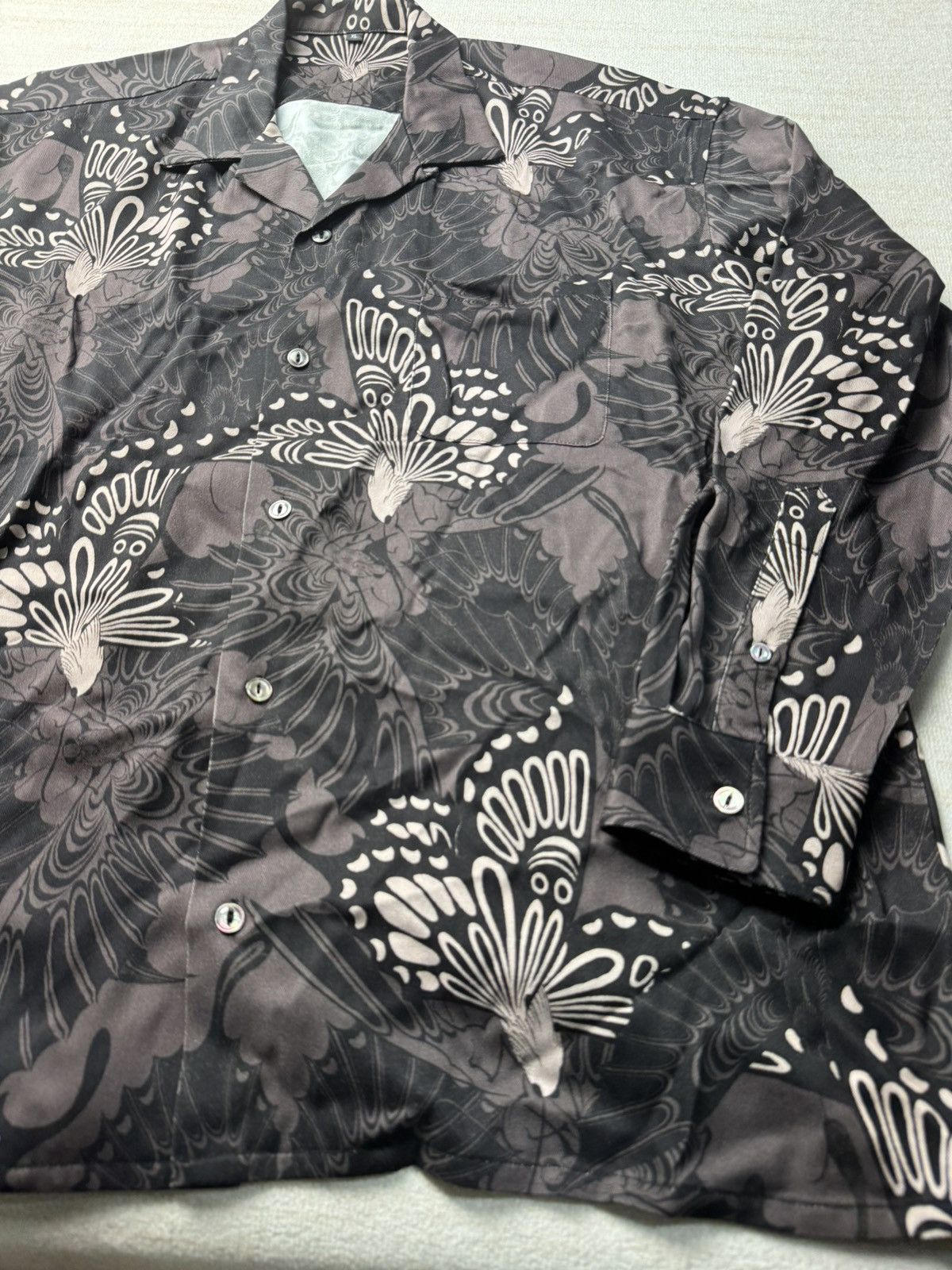 Japanese Brand Gakkin x budspool Hawaiian shirt Size US XL / EU 56 / 4 - 4 Thumbnail