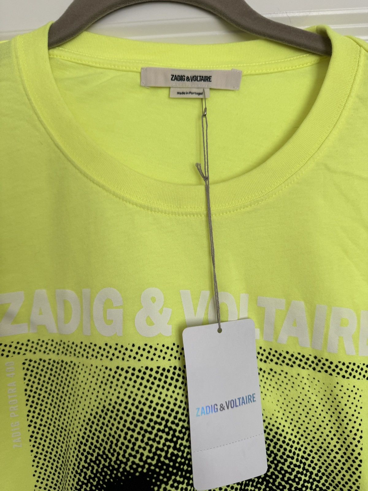 Zadig & Voltaire Zadig & Voltaire Ted Happy Photoprint T-Shirt Size M Size US M / EU 48-50 / 2 - 4 Thumbnail
