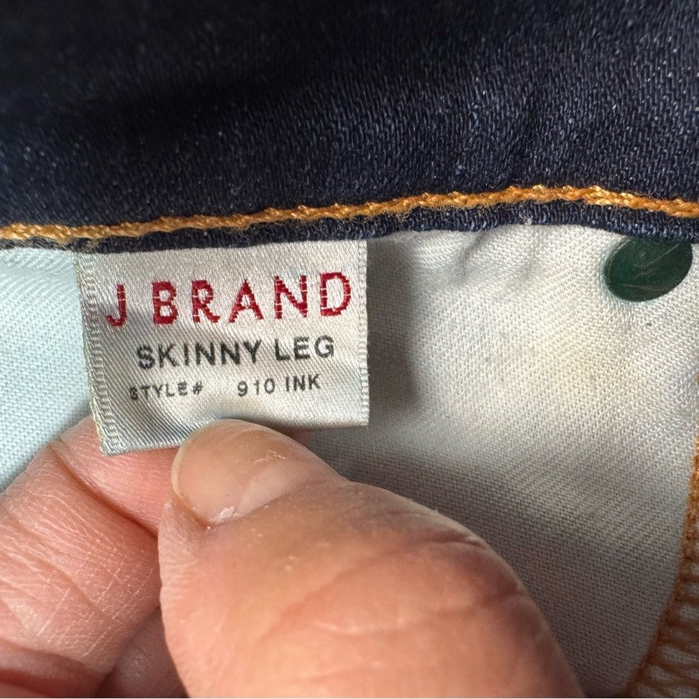 J Brand J Brand Skinny Leg Jeans In 910 Ink Size 24 Size 24" / US 00 / IT 34 - 6 Thumbnail