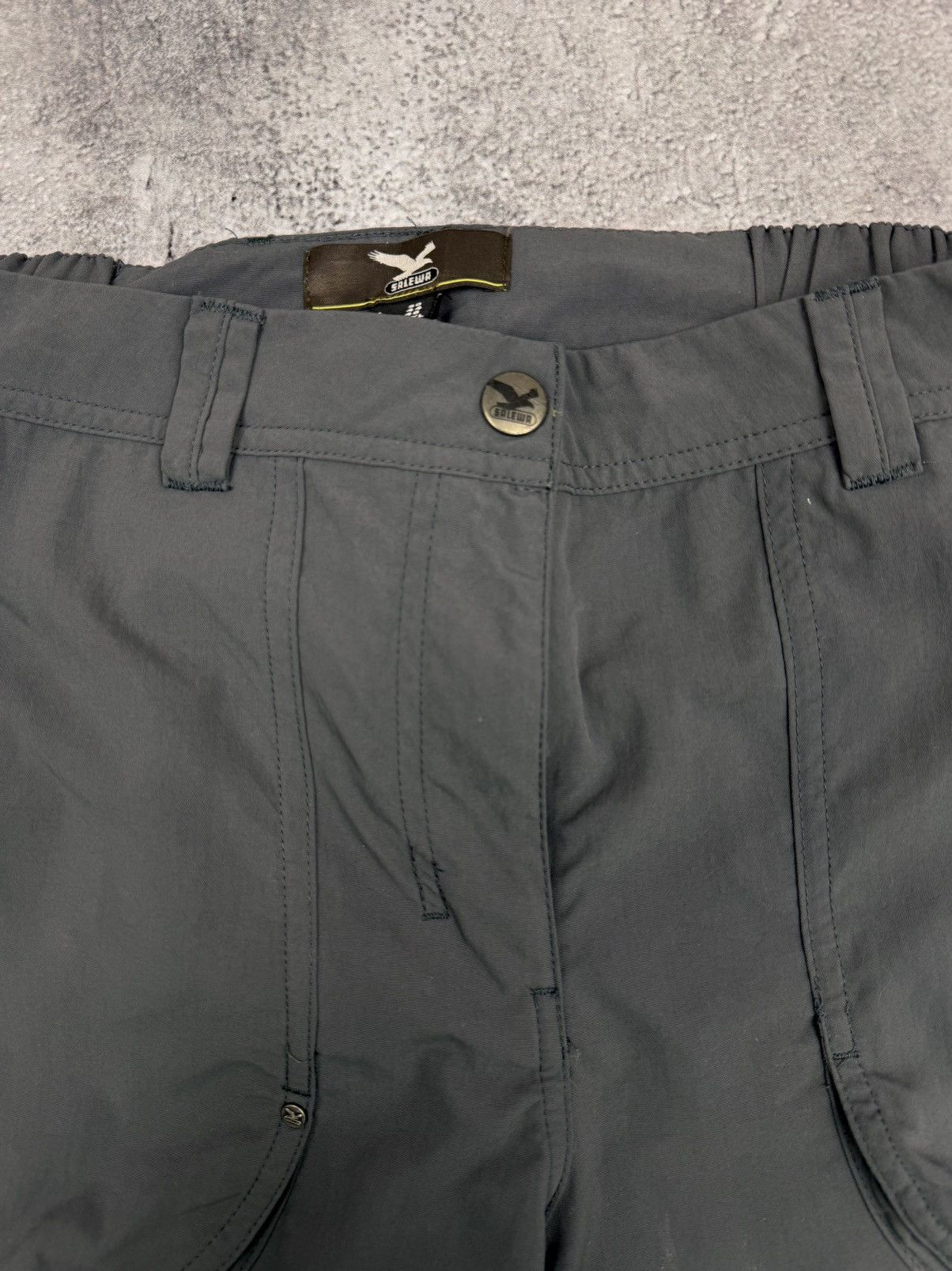 SALEWA Salewa Men Convertible Hiking Pants Dark Grey Size XXL Size US 38 / EU 54 - 8 Thumbnail