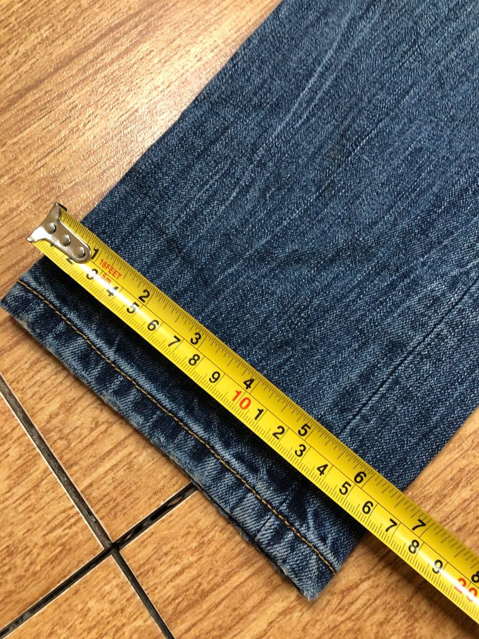 Diesel × Japanese Brand Crazy Crash Dirty Faded Jean Japan Avant Garde Style Size US 33 - 13 Thumbnail