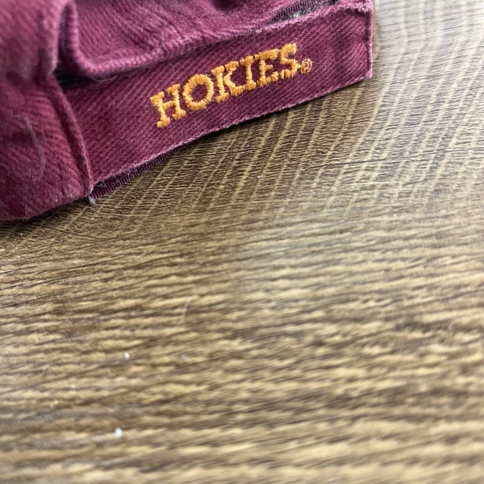 Other Virginia Tech Hokies Hat VT Tech Hokies Adjustable Hat Red H Size ONE SIZE - 9 Thumbnail
