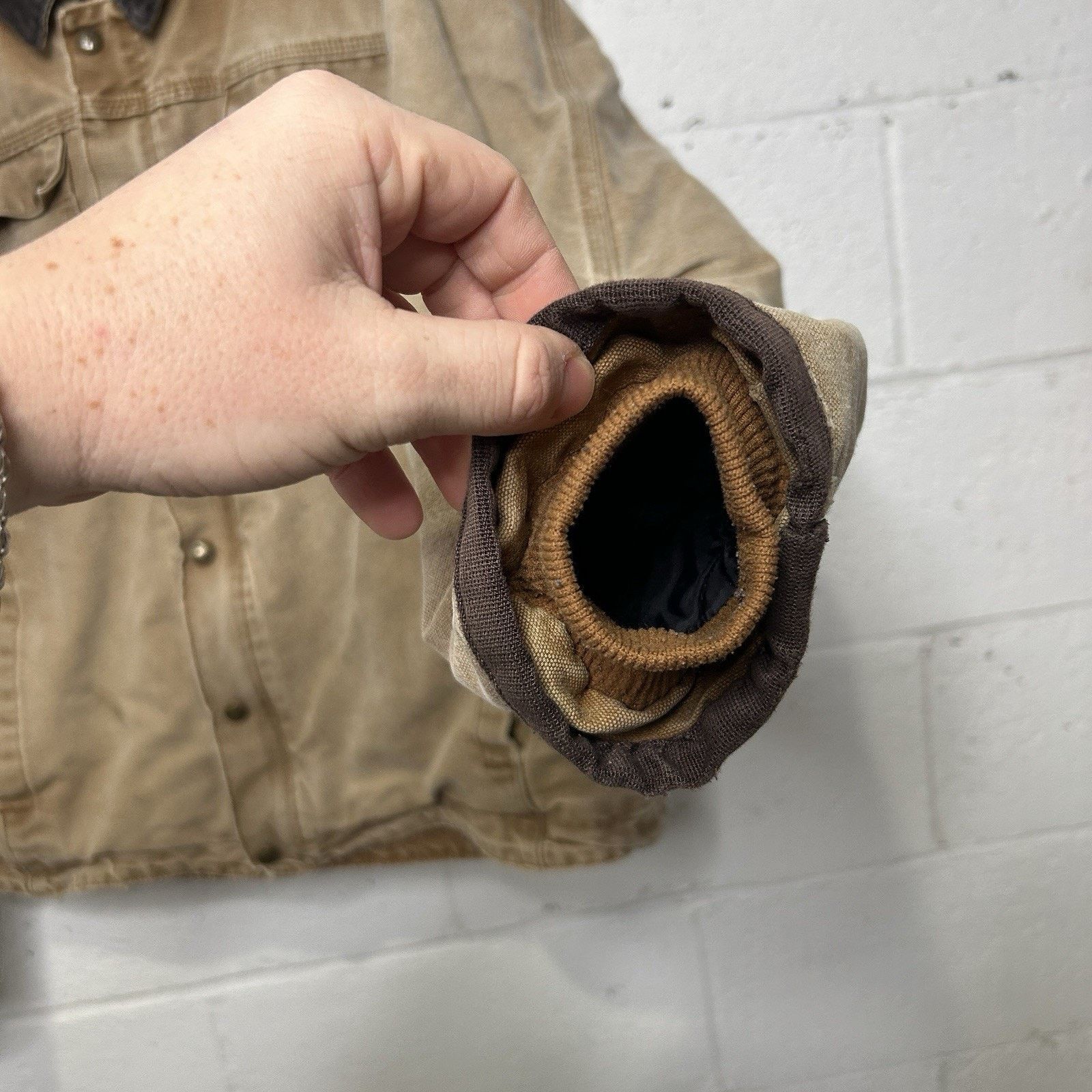 Carhartt Carhartt Quilted Canvas Tractor Jacket “Brown” Size US L / EU 52-54 / 3 - 4 Thumbnail