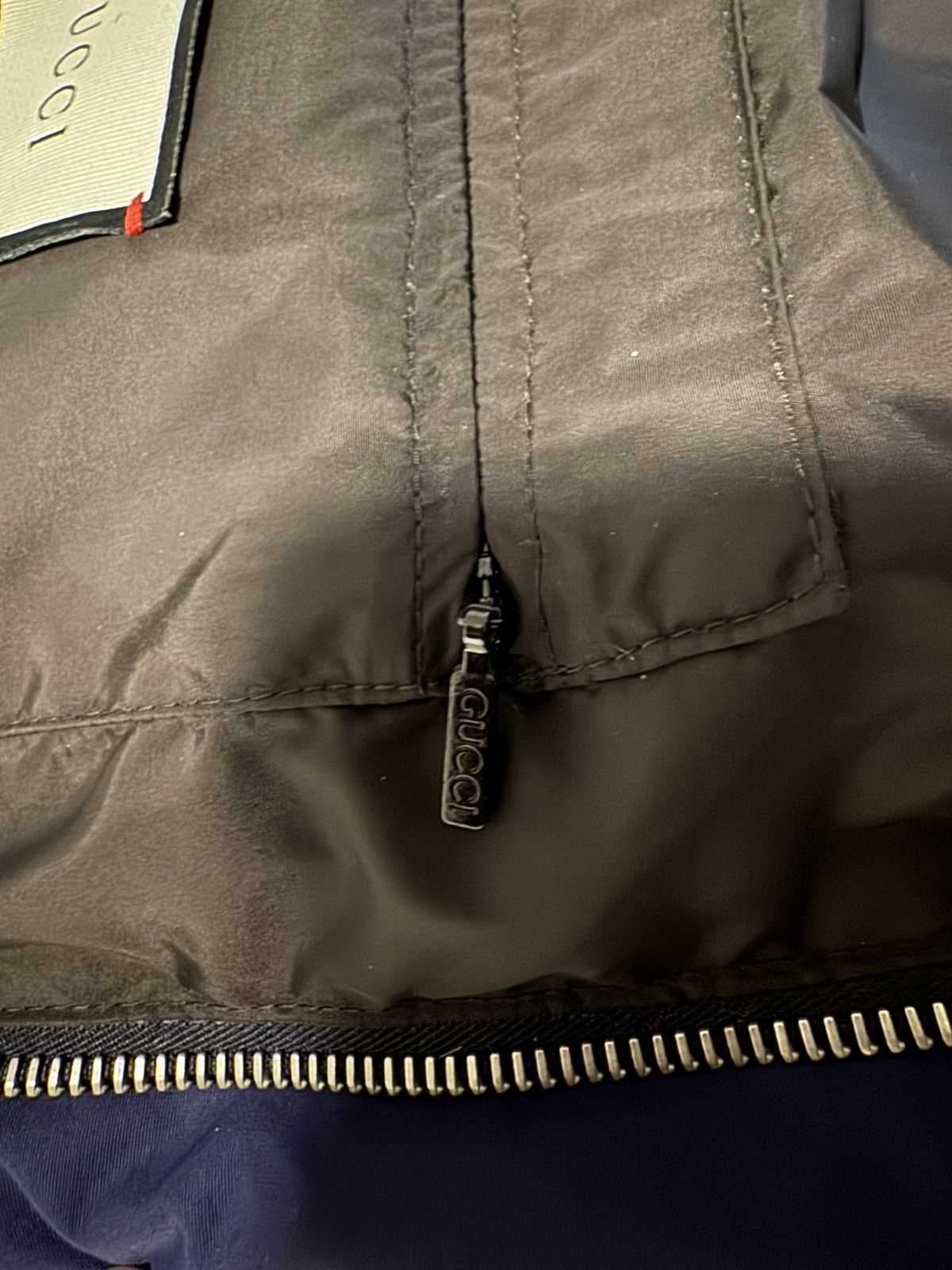 Gucci Gucci Nylon Jacquard GG down jacket Size US L / EU 52-54 / 3 - 17 Thumbnail